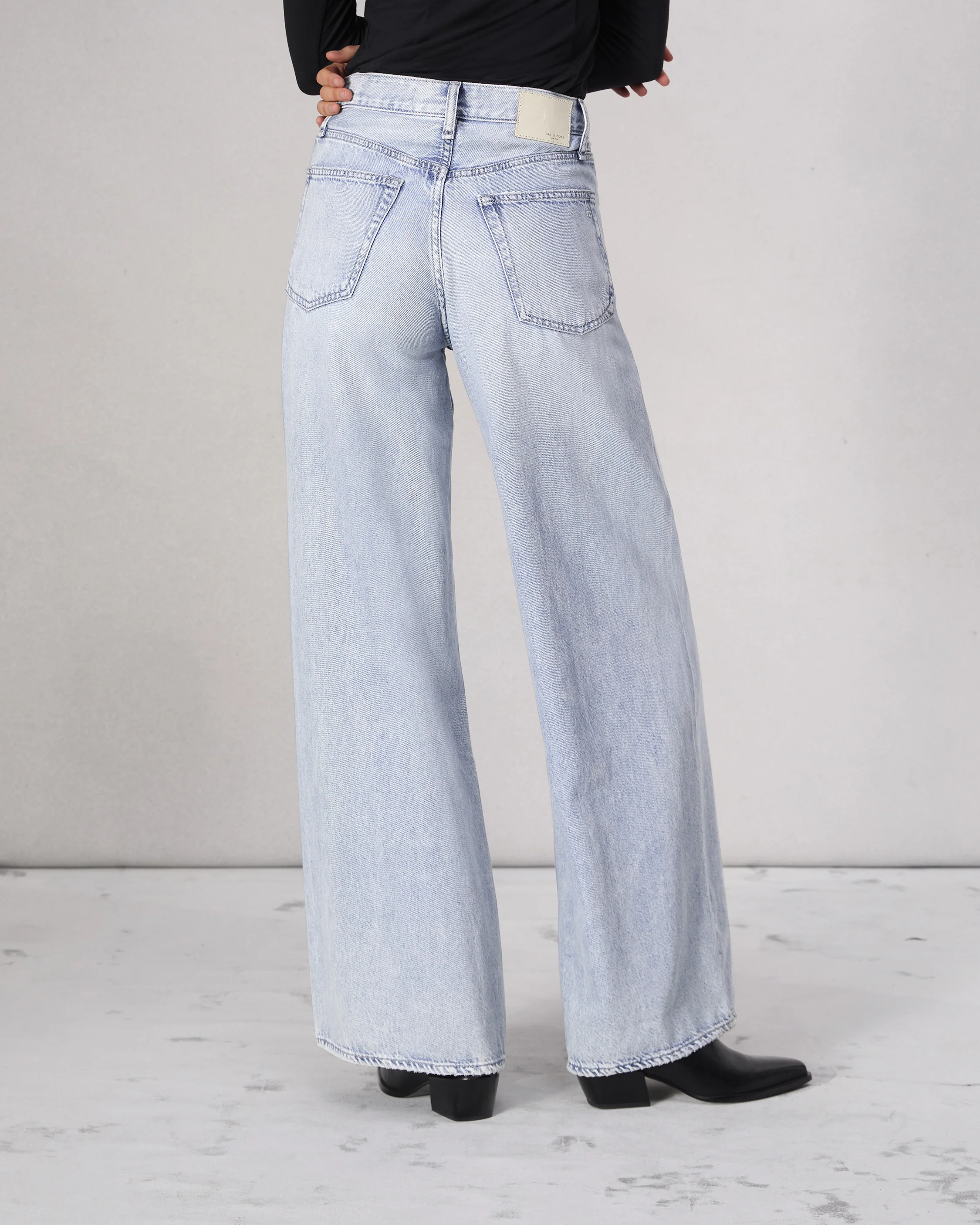 Featherweight Sofie Wide-Leg Jeans - Image 5