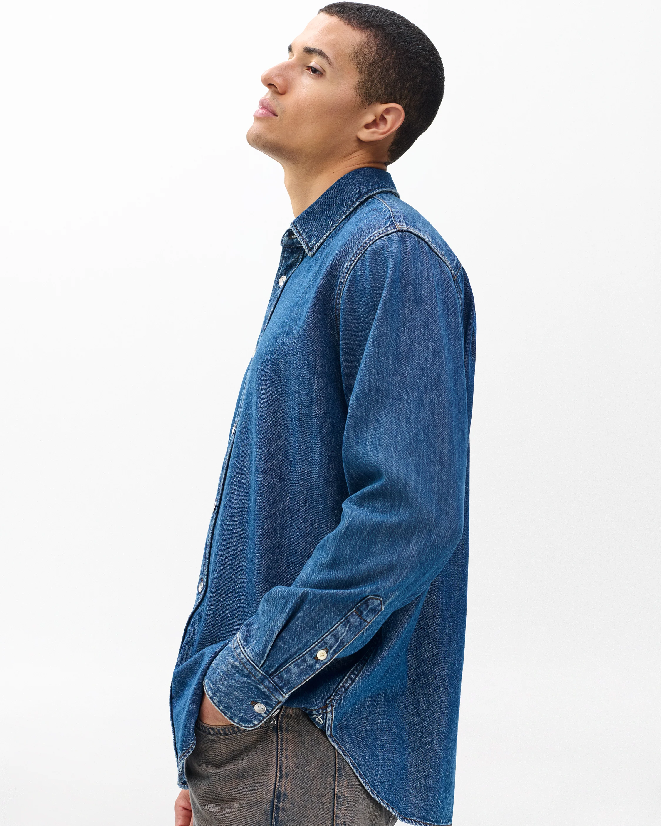 Finch Denim Shirt - Image 4