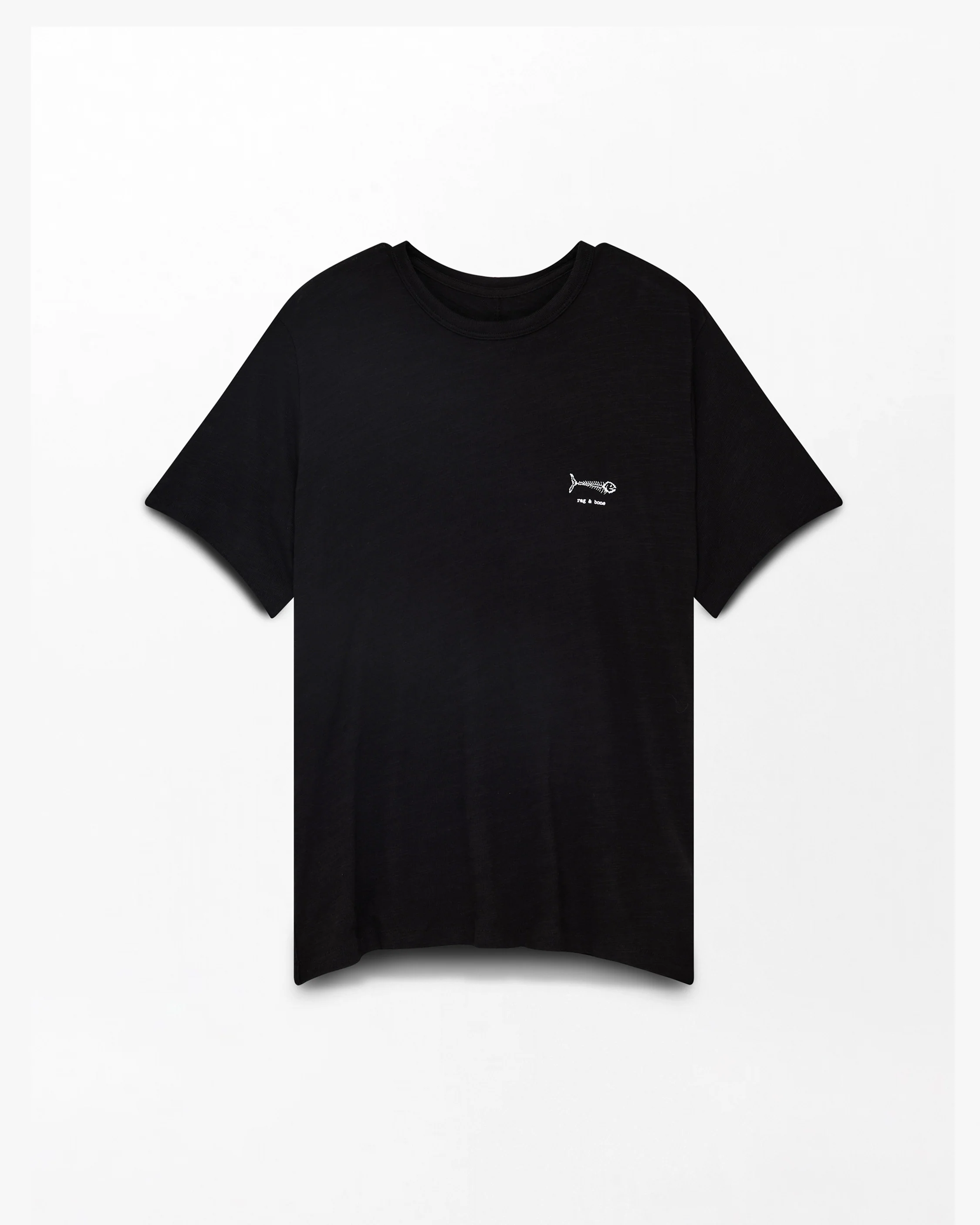 Fish Bone Embroidered Tee - Image 2