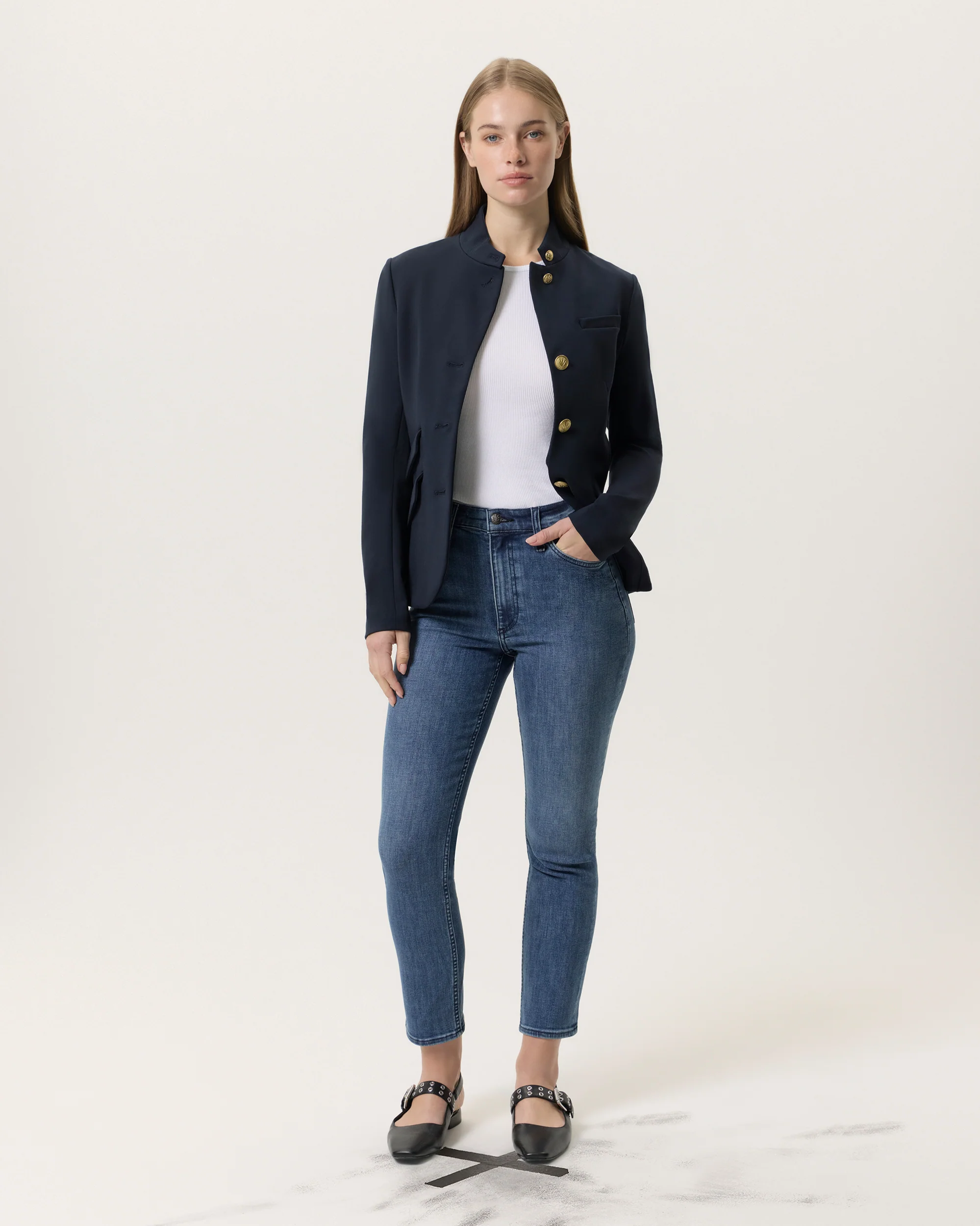 Flexi Wren High-Rise Ankle Slim Jeans