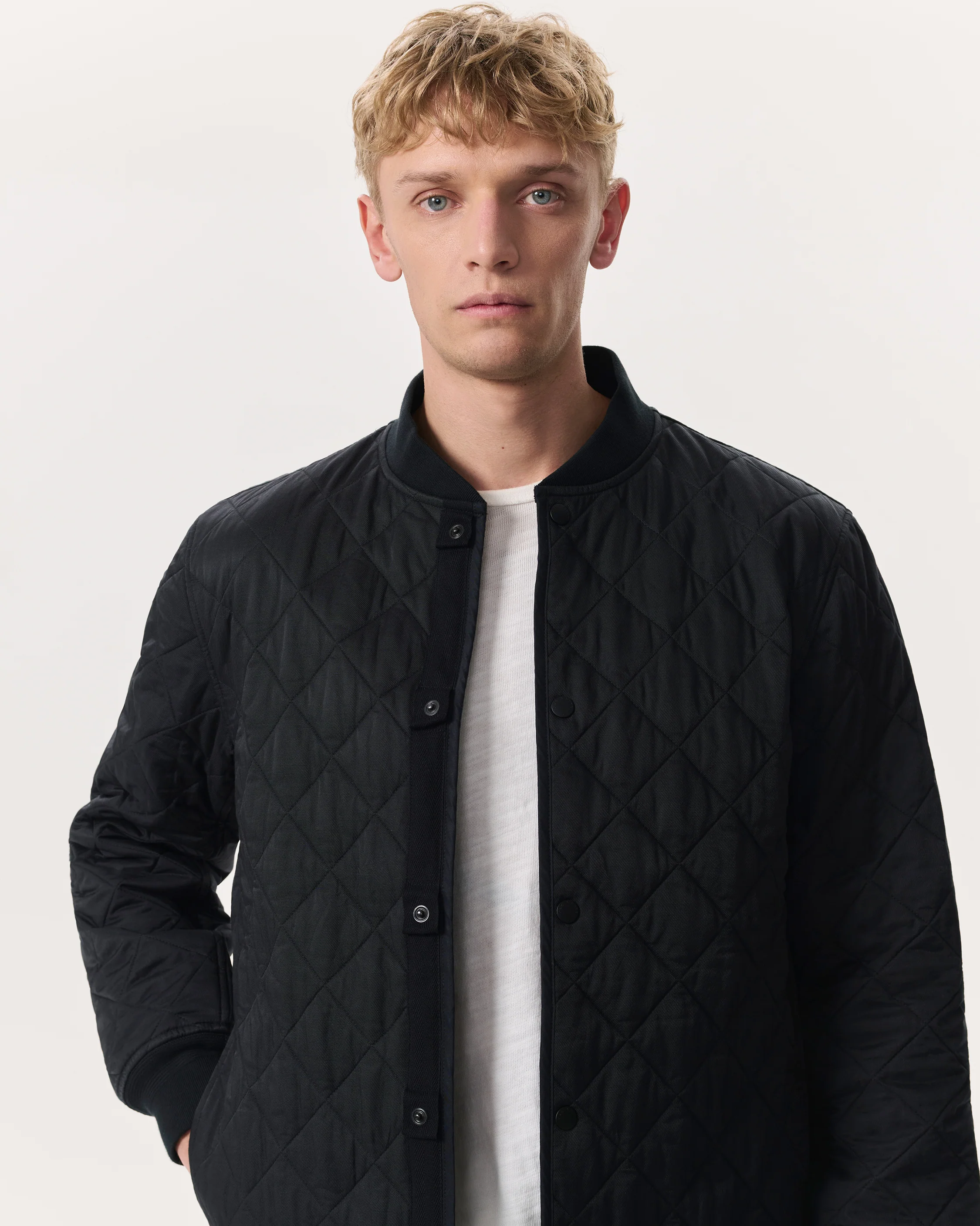 Focus Quilted Italian Cotton-Blend Liner Jacket - Image 3