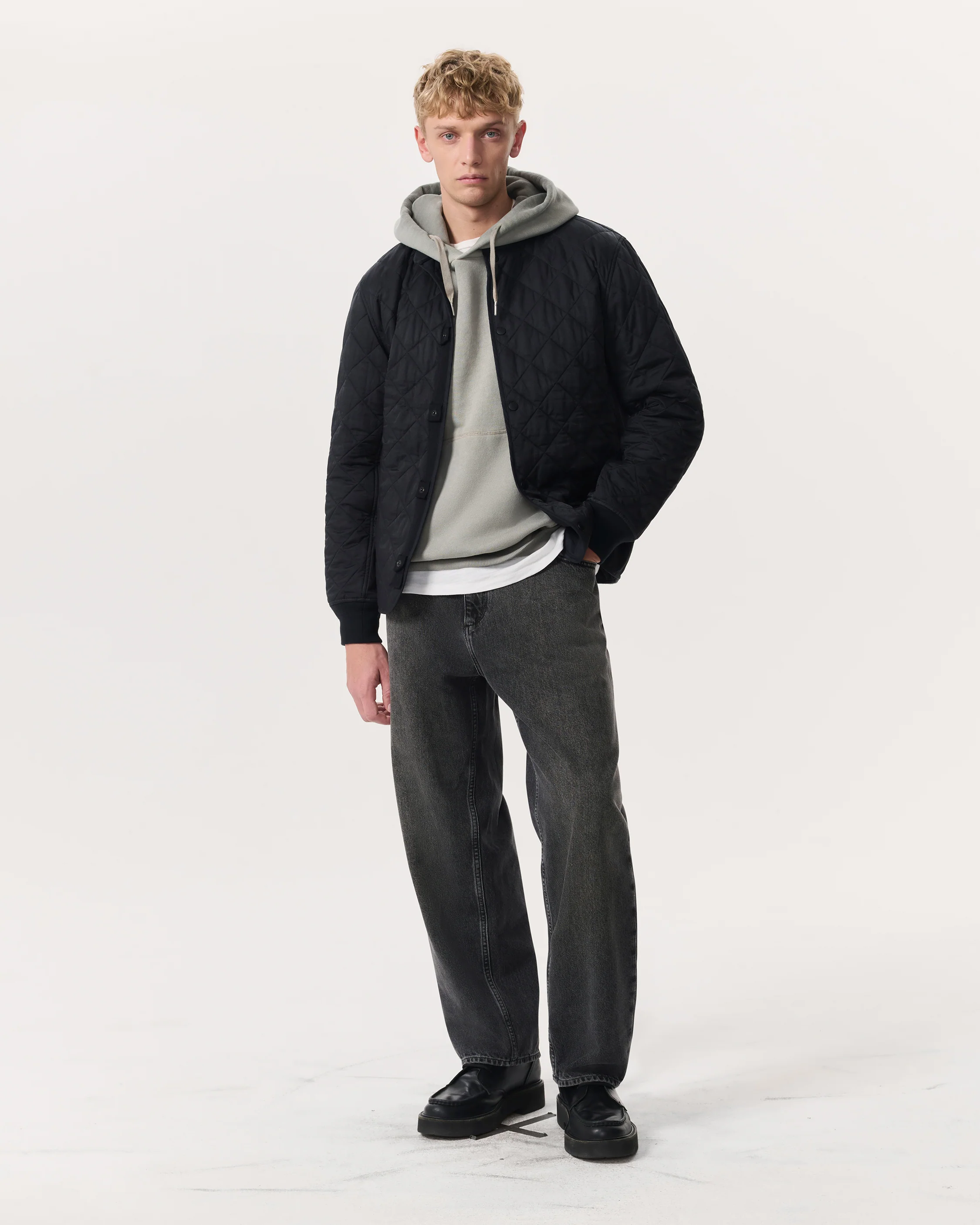Focus Quilted Italian Cotton-Blend Liner Jacket - Image 4