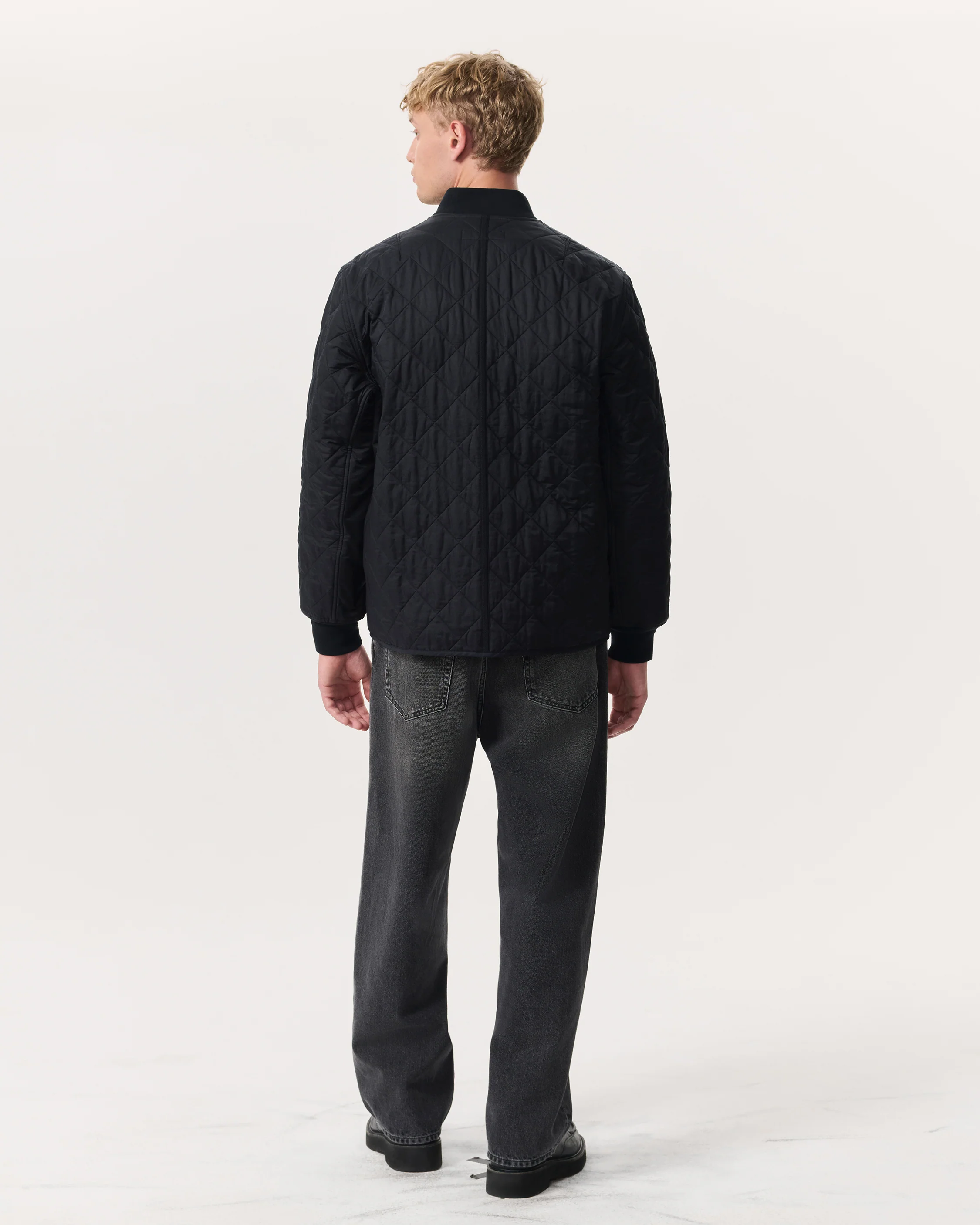 Focus Quilted Italian Cotton-Blend Liner Jacket - Image 5
