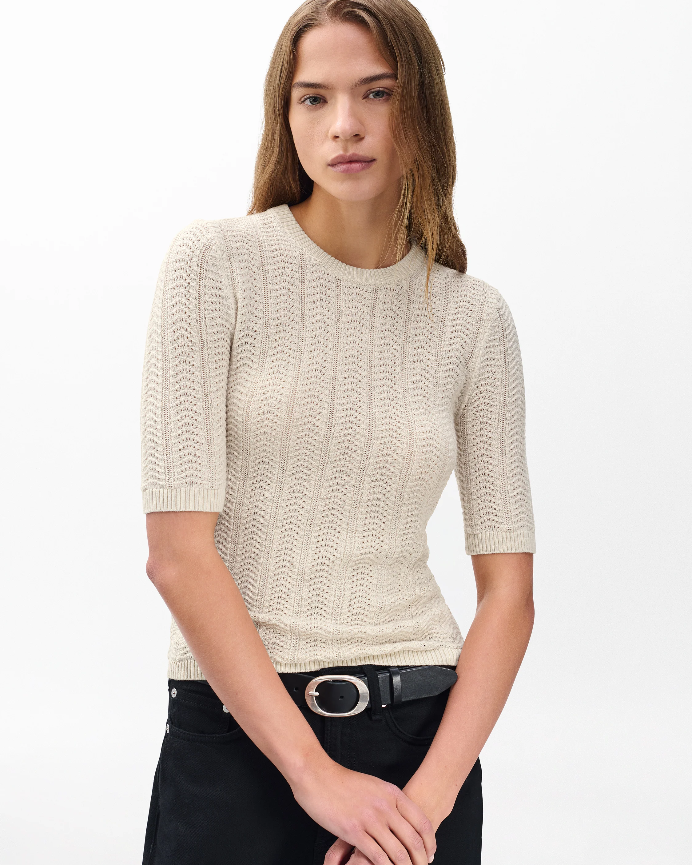 Francesca Merino Wool Tee