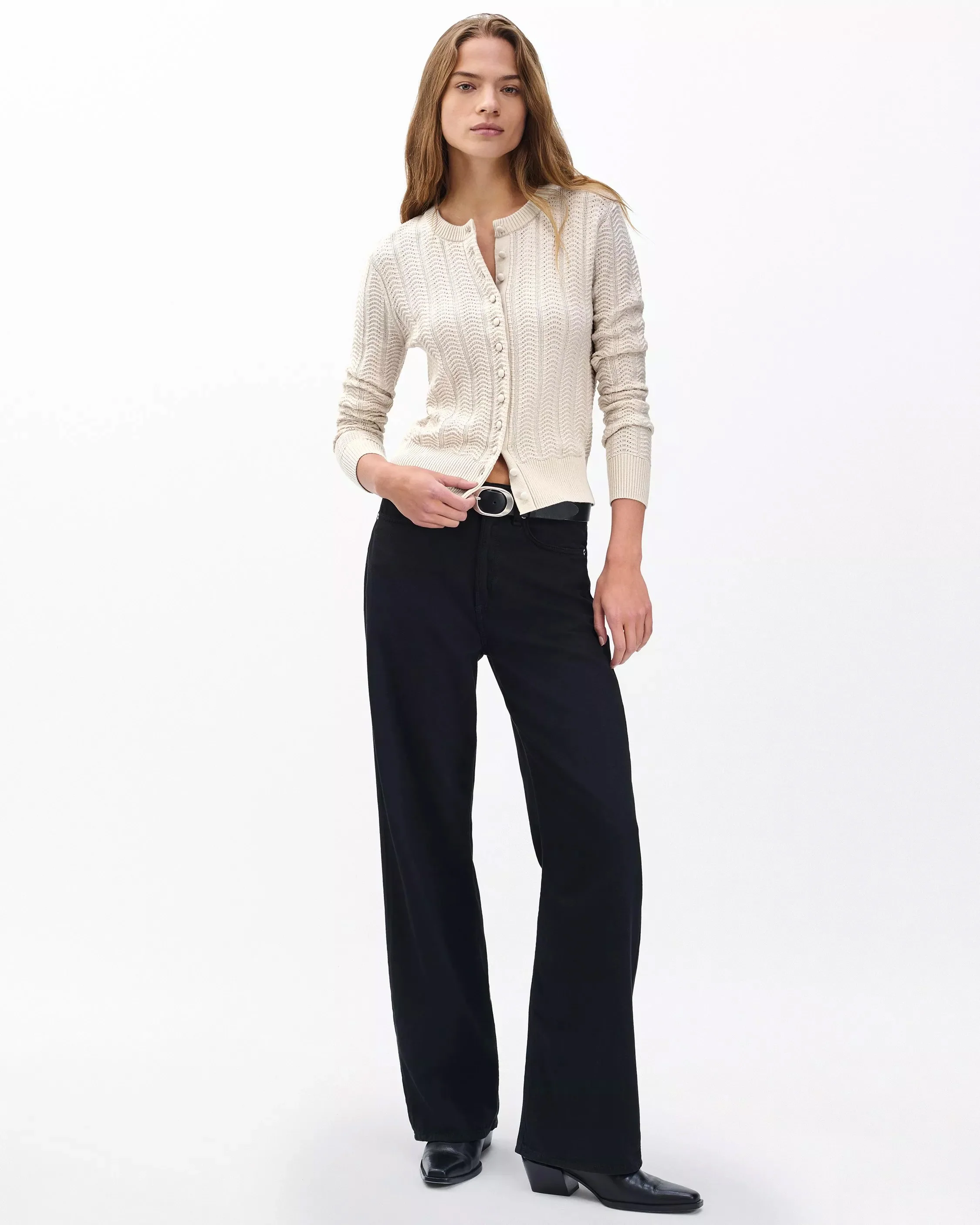 Francesca Wool-Blend Cardigan - Image 3