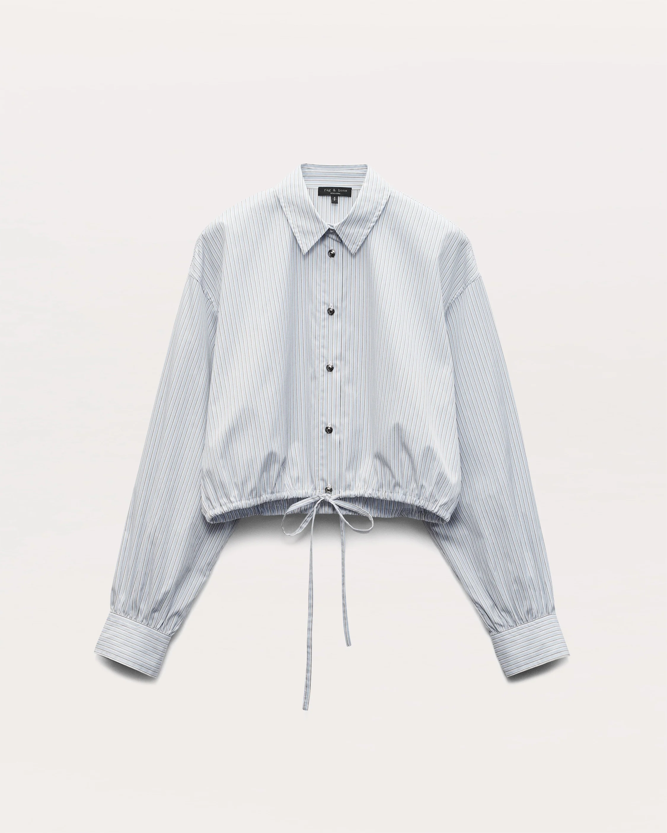 Georgie Striped Cotton Poplin Shirt - Image 2