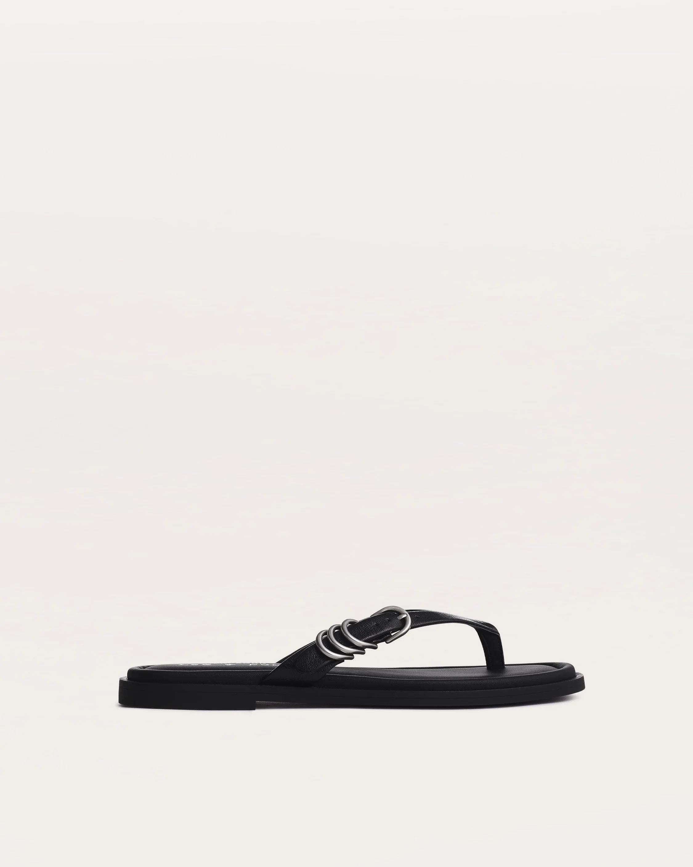 Gia Leather Flip Flops