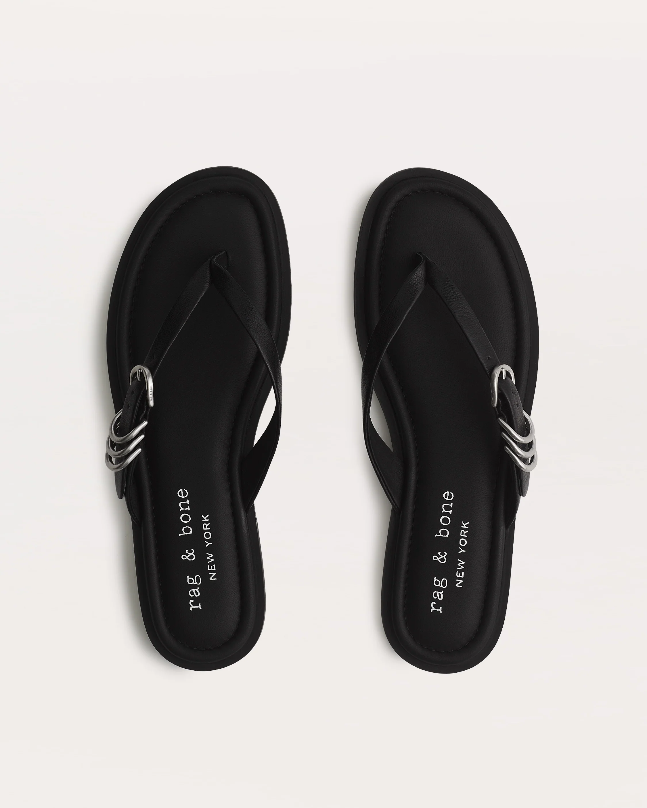 Gia Leather Flip Flops - Image 4