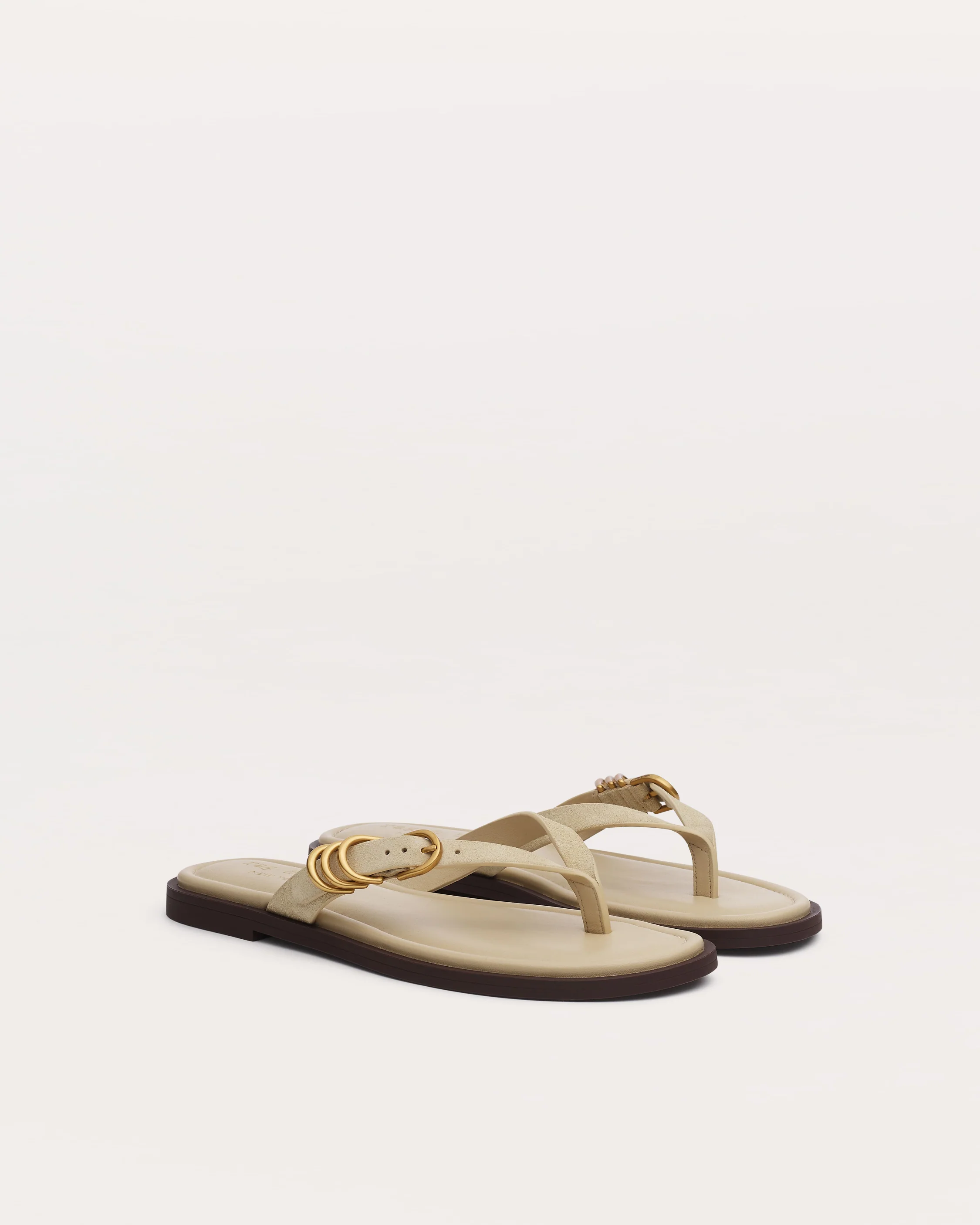 Gia Suede Flip Flops - Image 3