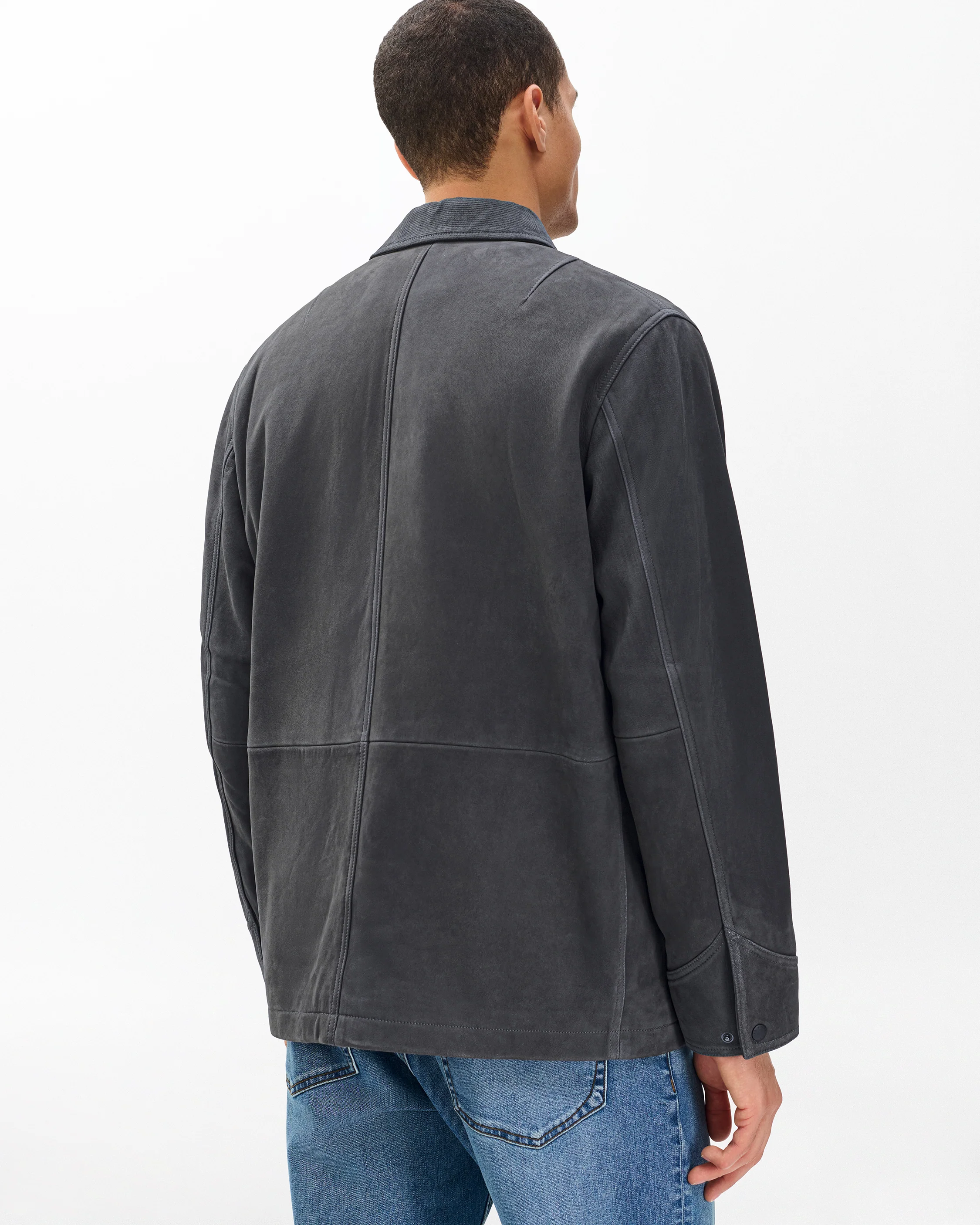 Graham Suede Chore Jacket - Image 6
