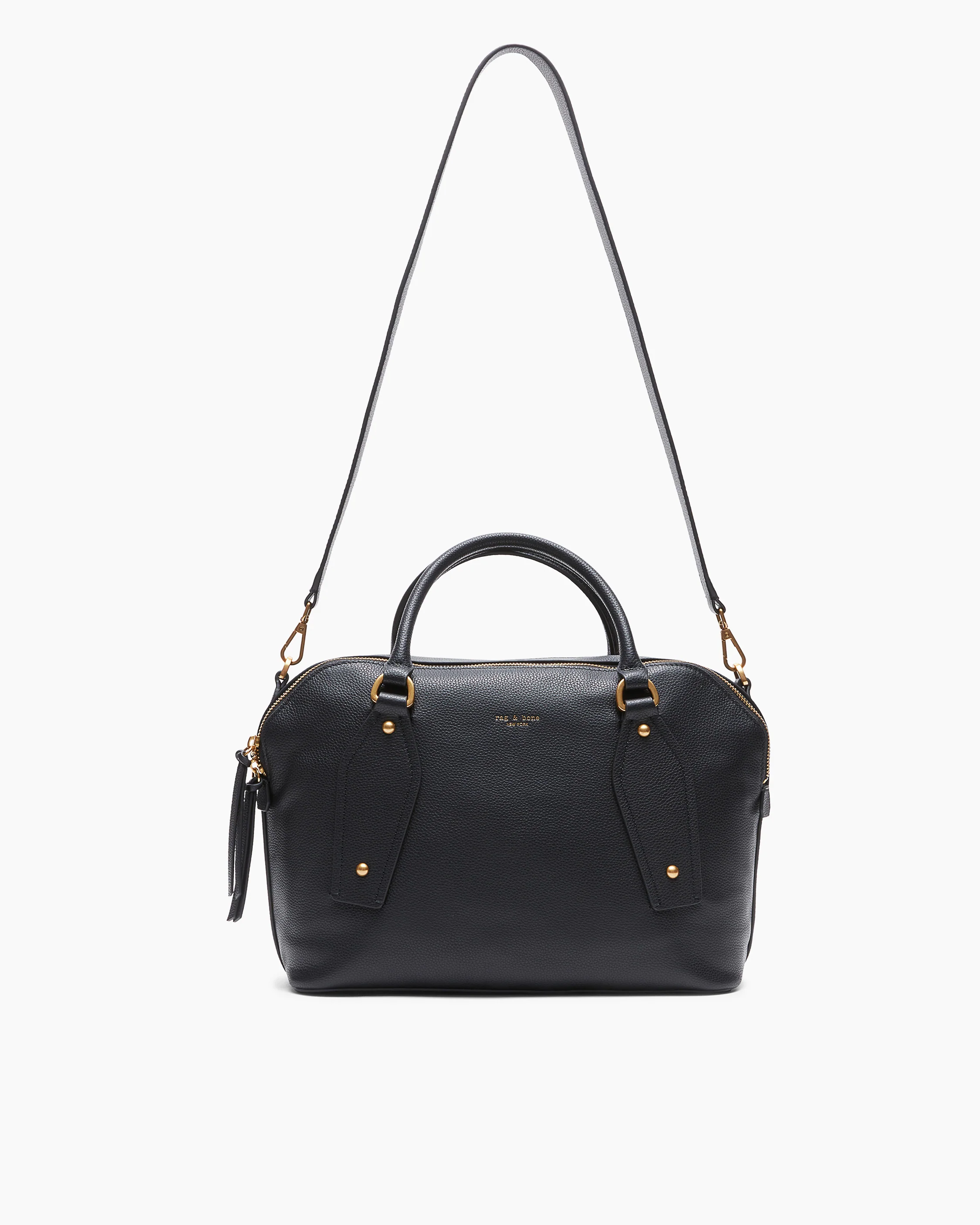 Gramercy Medium Leather Satchel