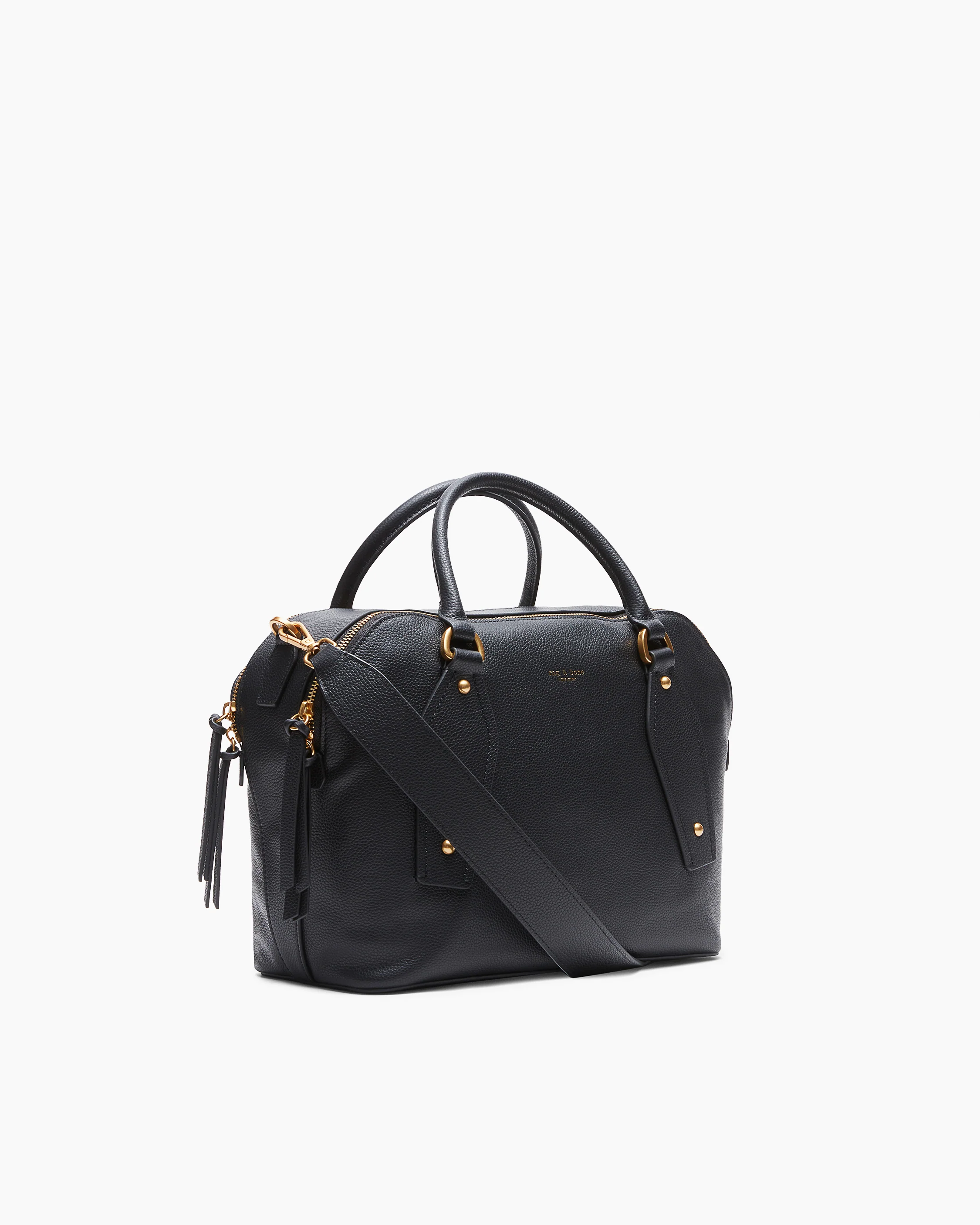Gramercy Medium Leather Satchel - Image 5