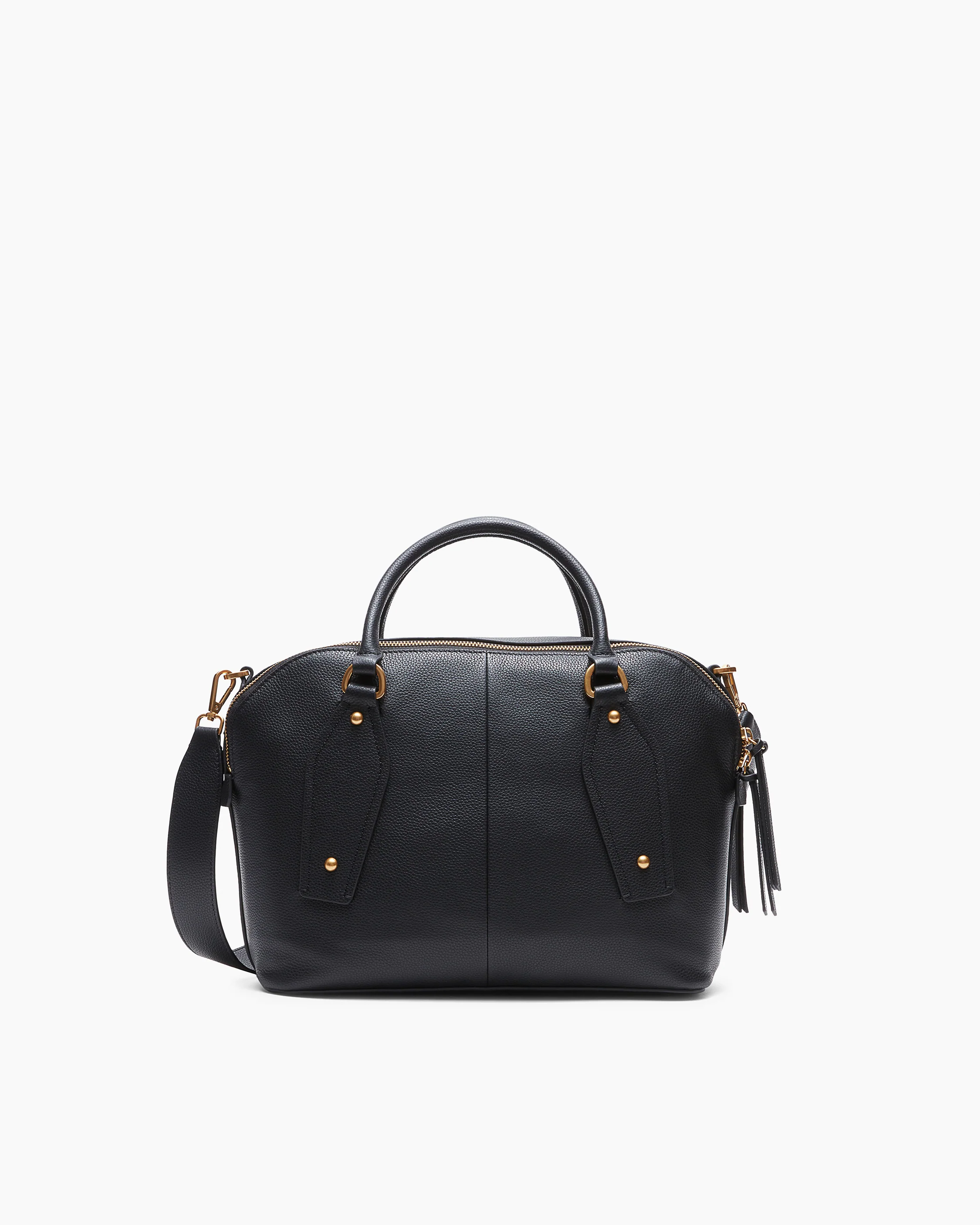 Gramercy Medium Leather Satchel - Image 6