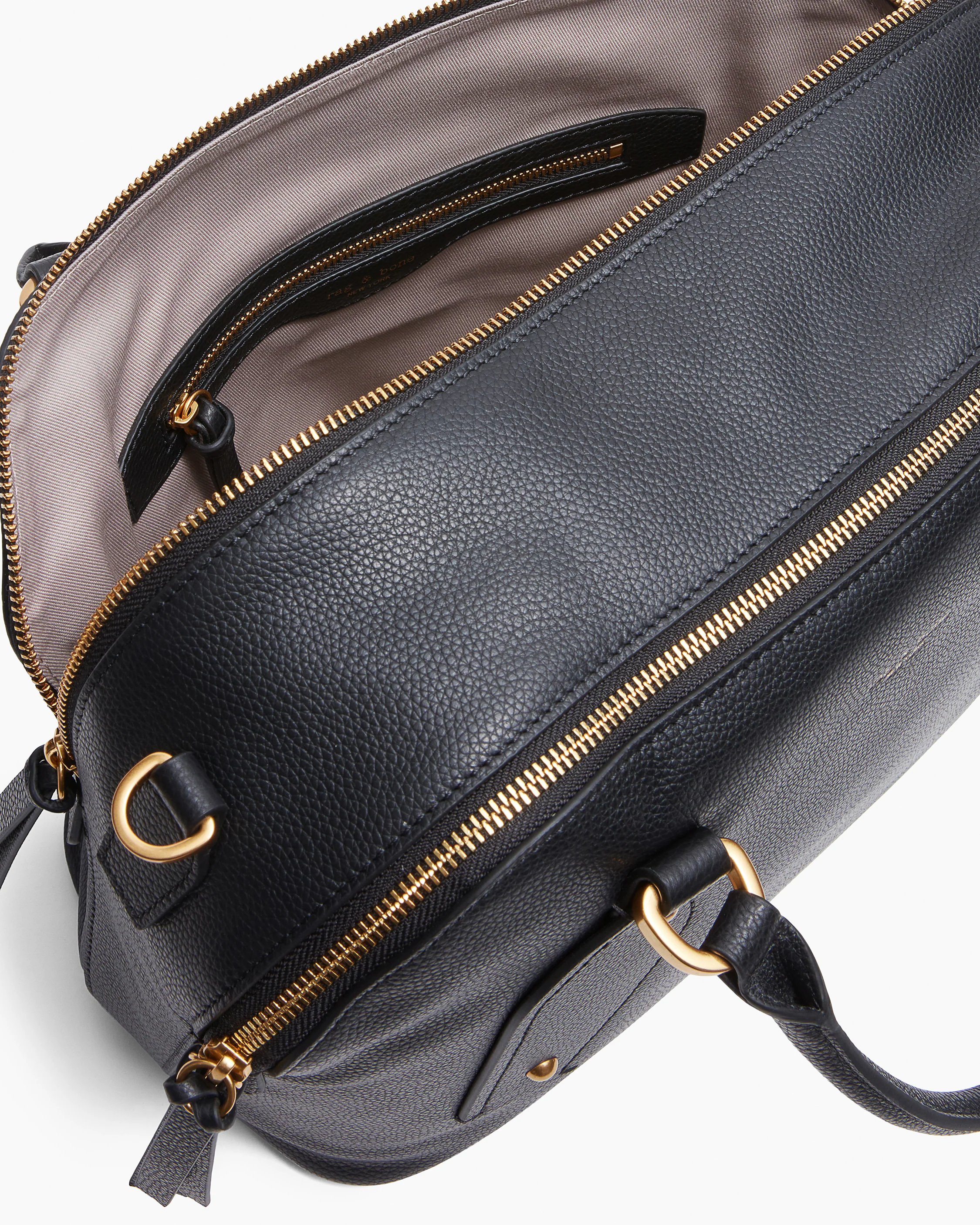 Gramercy Medium Leather Satchel - Image 7