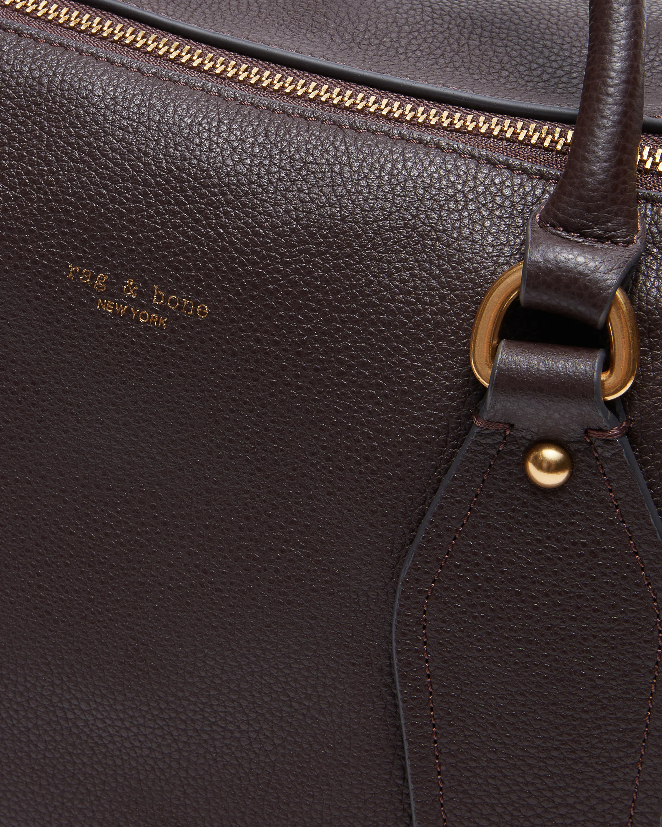Gramercy Medium Leather Satchel - Image 8