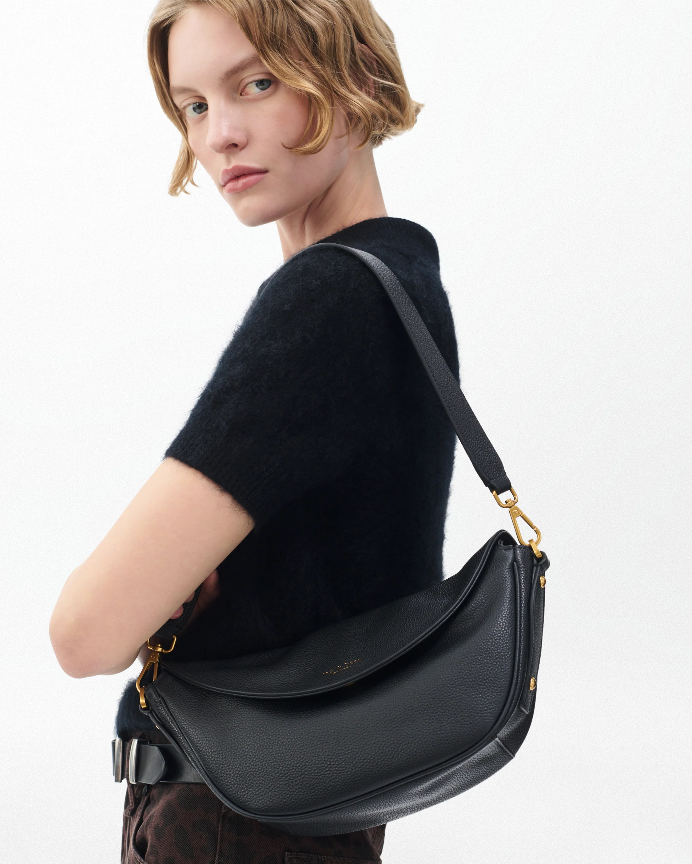Gramercy Small Leather Flap Bag - Image 2