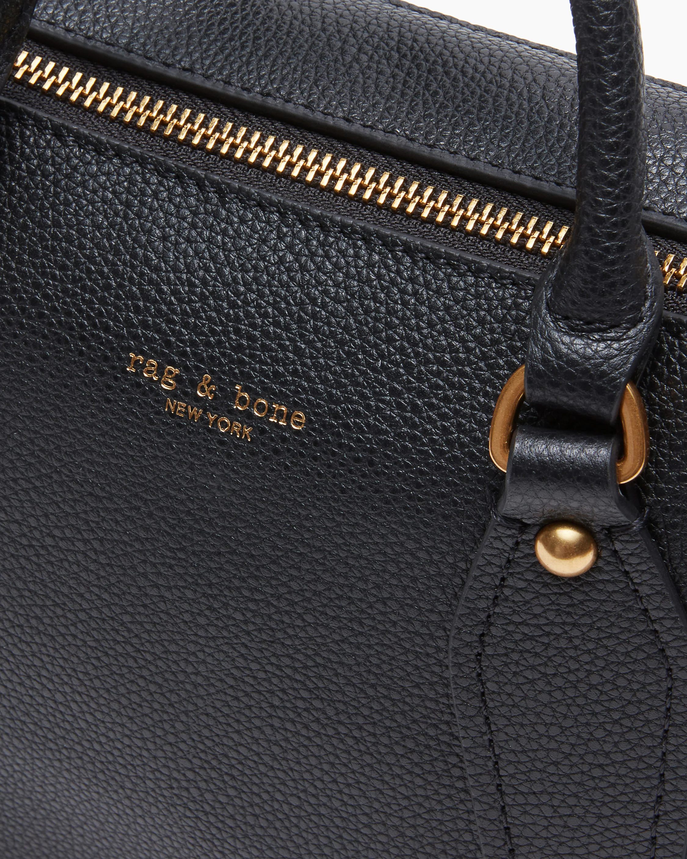 Gramercy Small Leather Satchel - Image 8