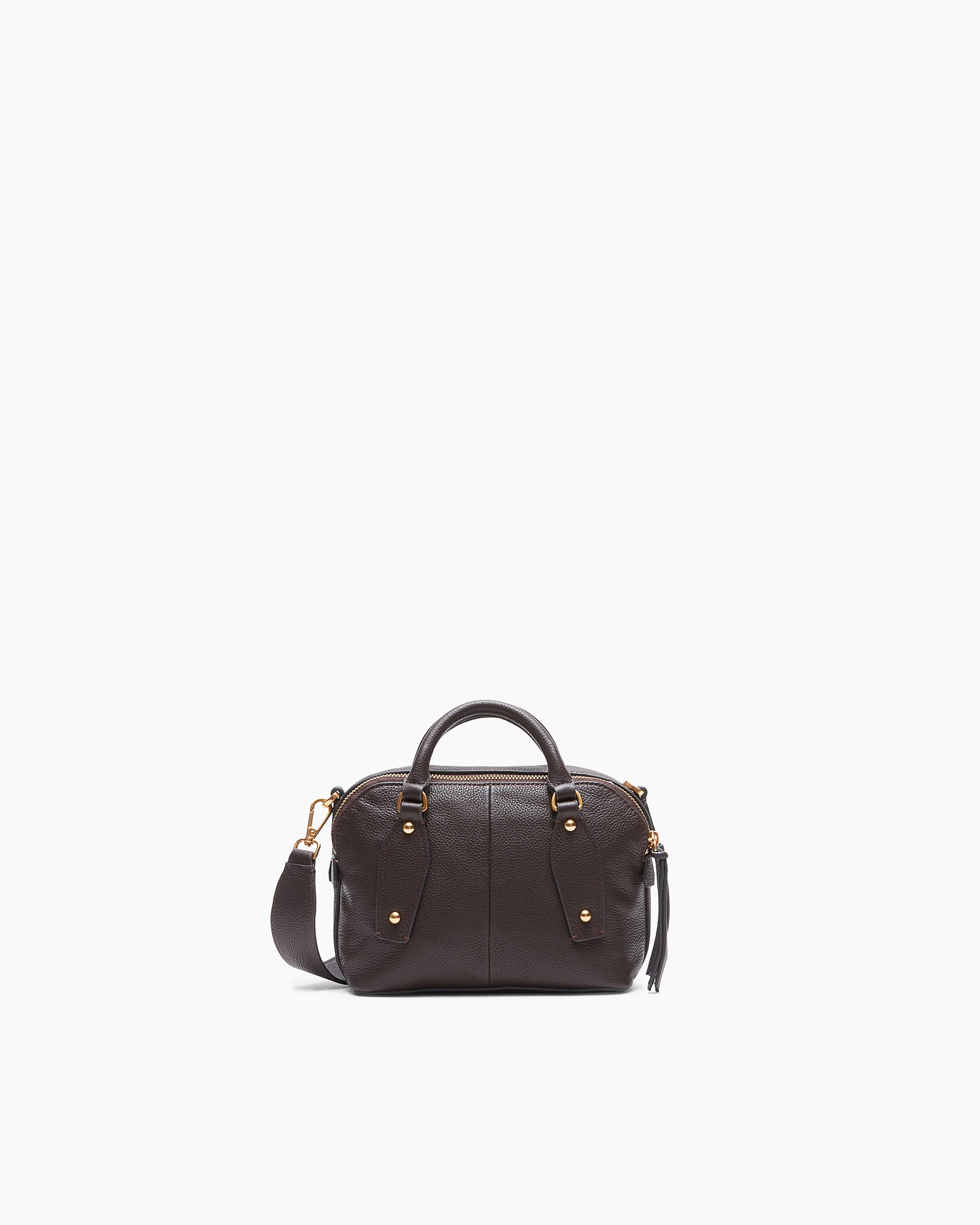 Gramercy Small Leather Satchel - Image 5