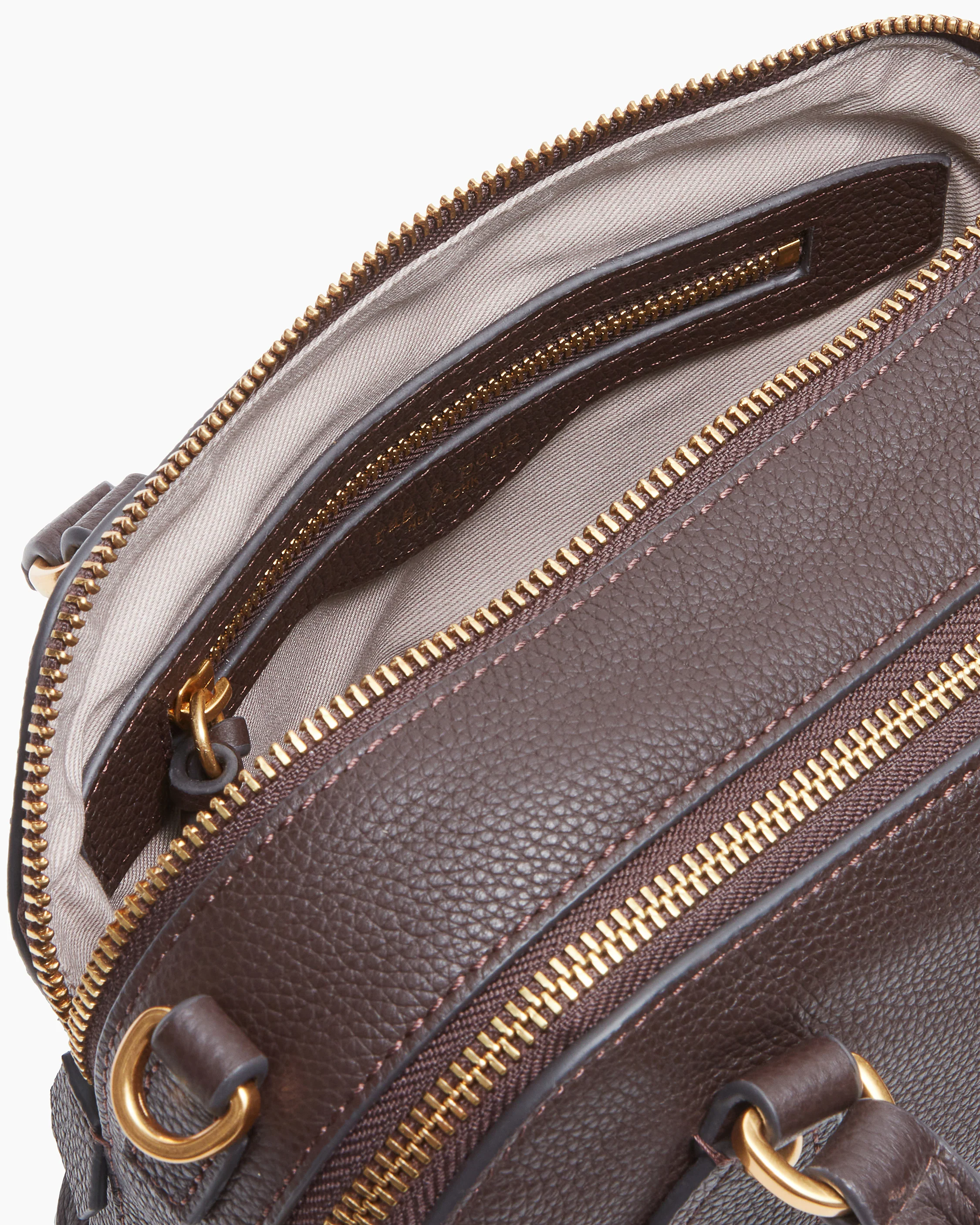 Gramercy Small Leather Satchel - Image 6