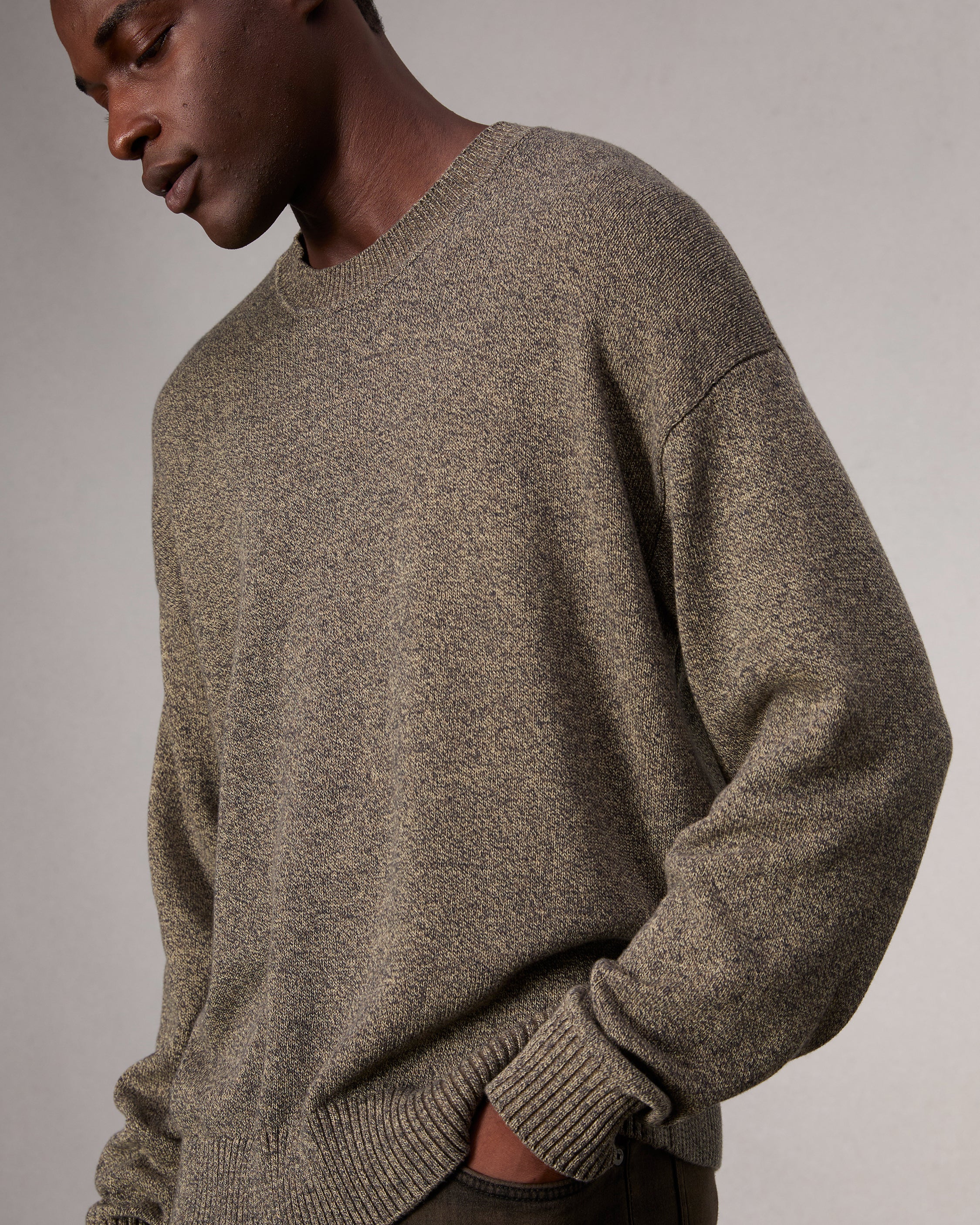 Marled Cotton Sweater - Image 6