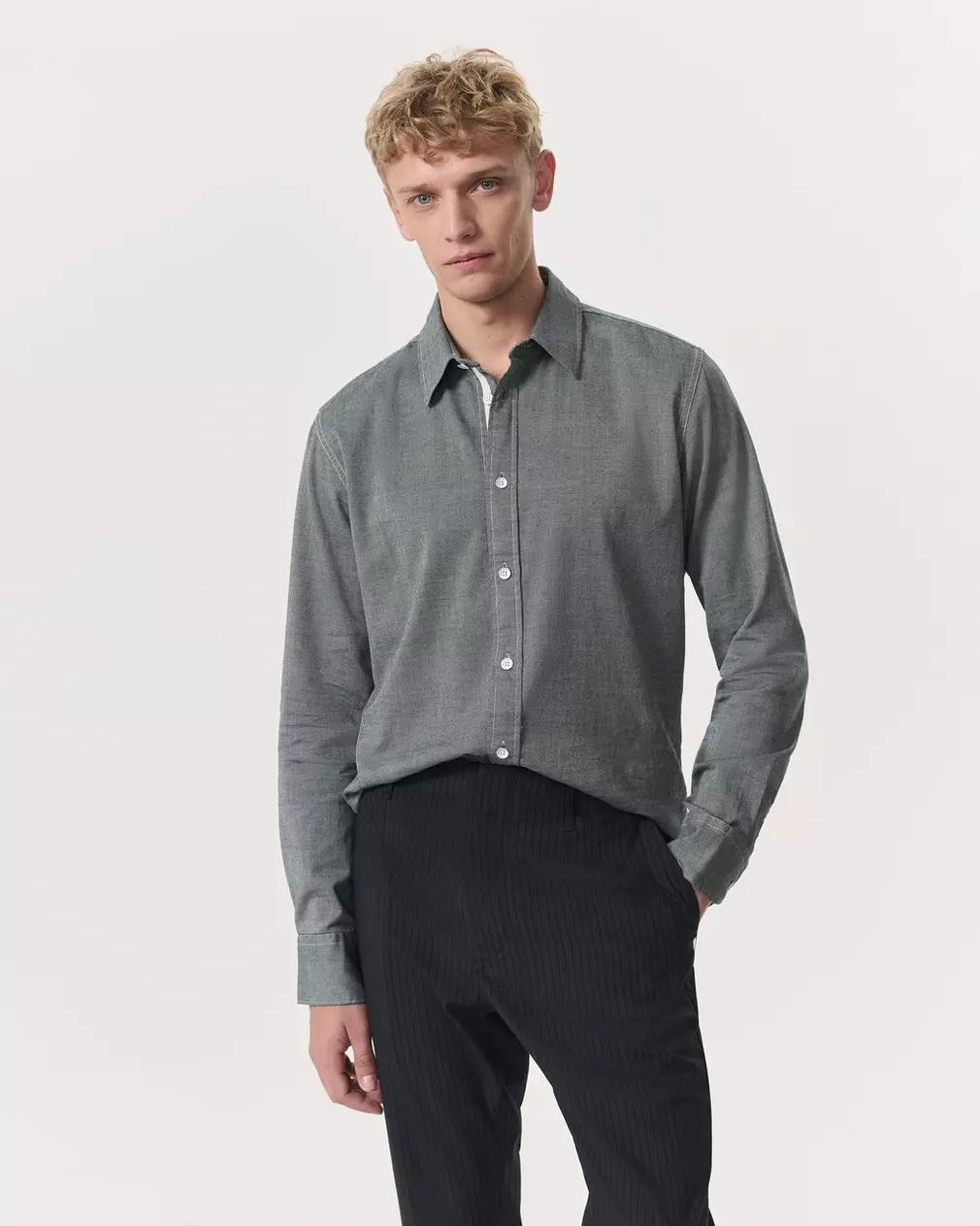 Tomlin Stretch-Cotton Dobby Shirt