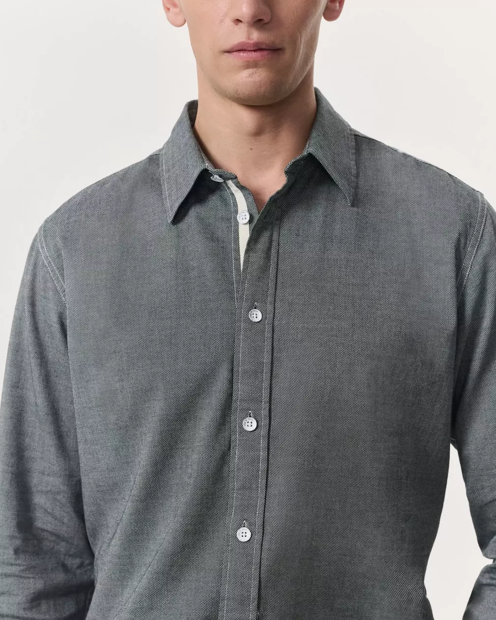 Tomlin Stretch-Cotton Dobby Shirt - Image 3