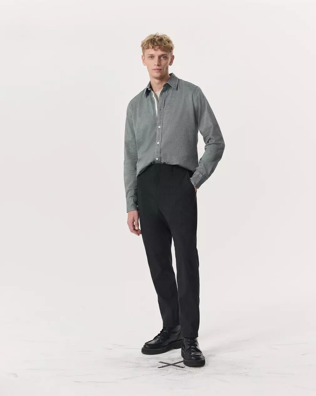 Tomlin Stretch-Cotton Dobby Shirt - Image 4