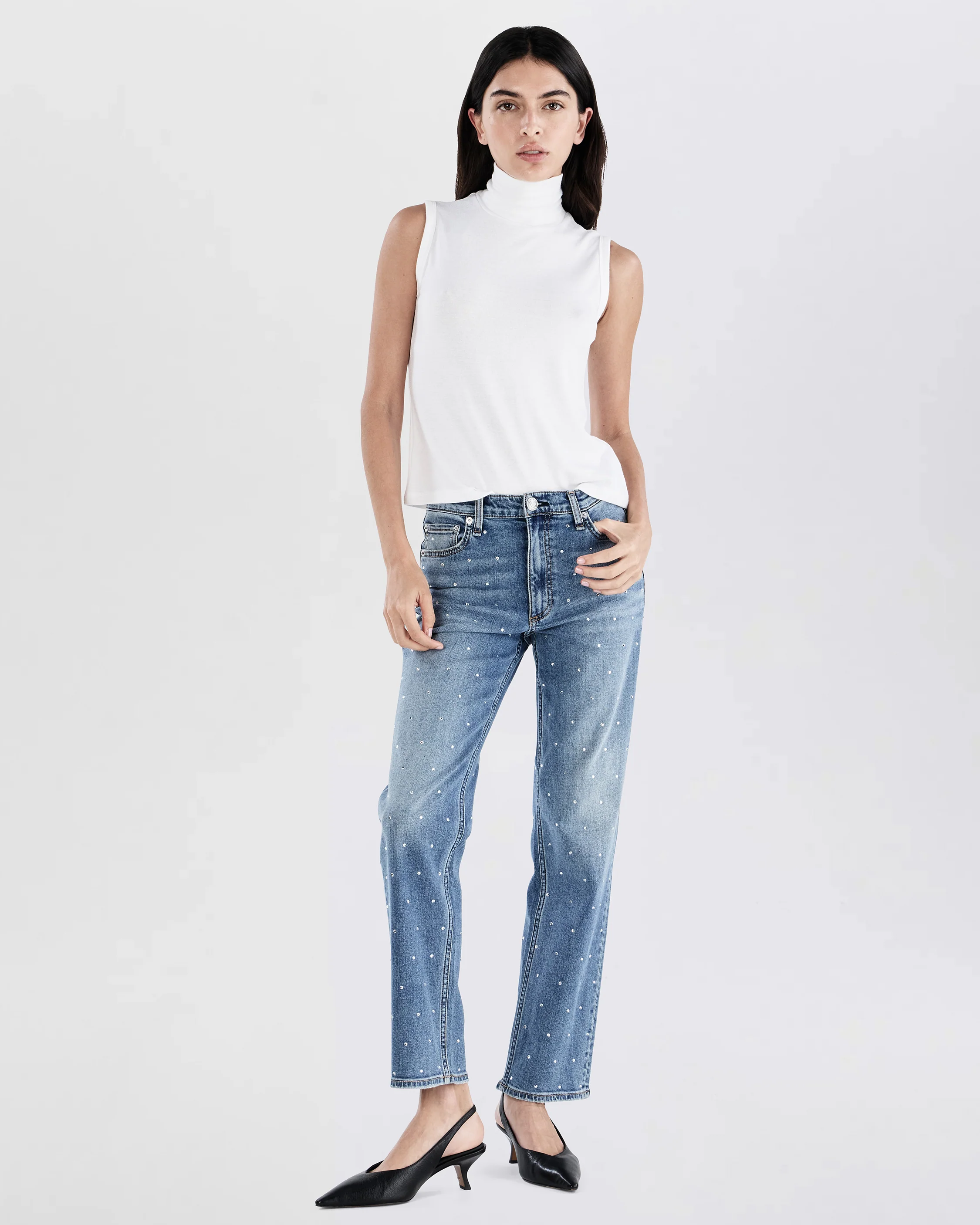 Harlow Ankle Straight Jeans