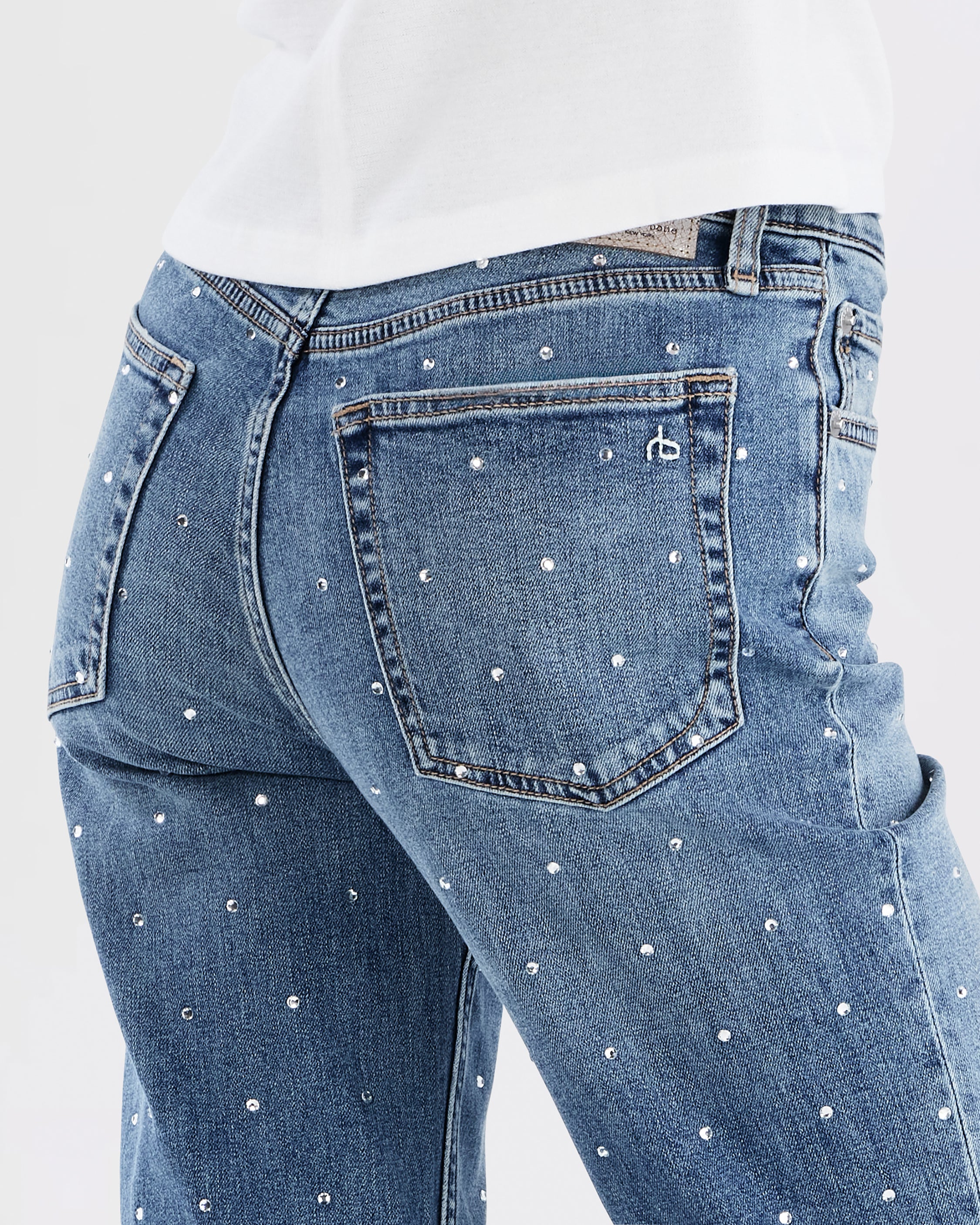 Harlow Ankle Straight Jeans - Image 5