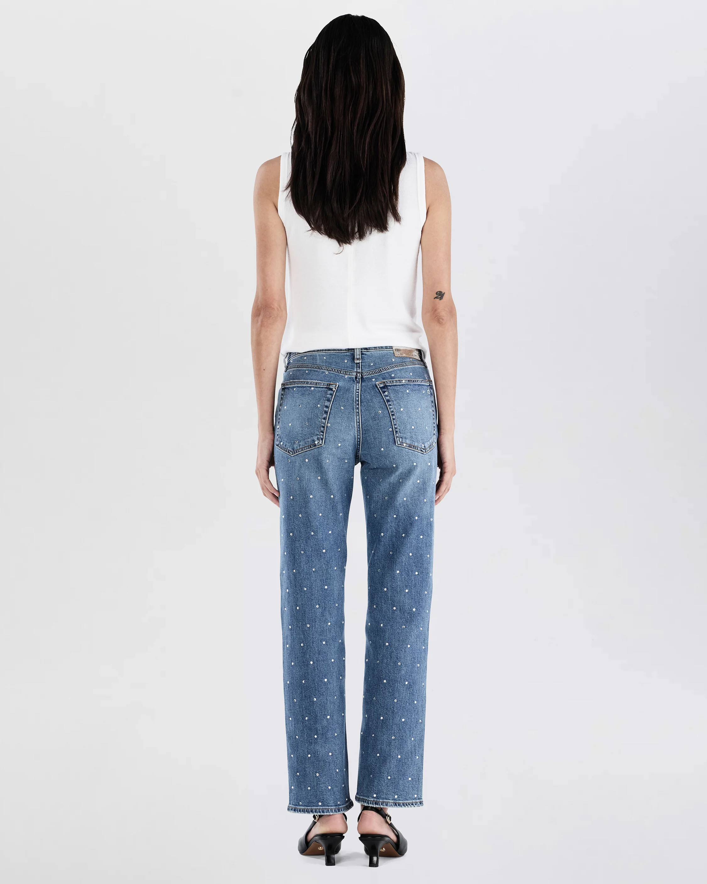 Harlow Ankle Straight Jeans - Image 6