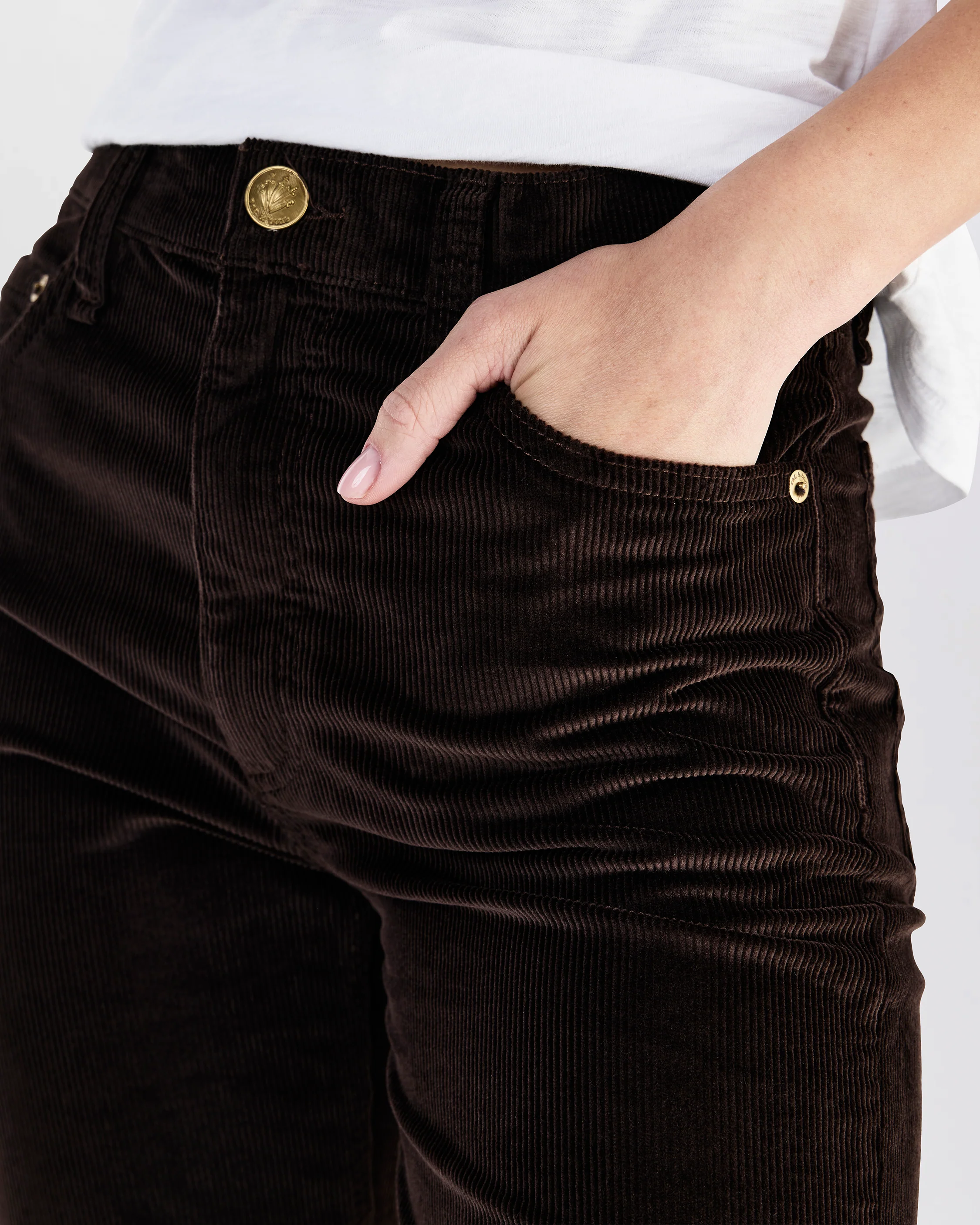 Harlow Corduroy Straight Pants - Image 4