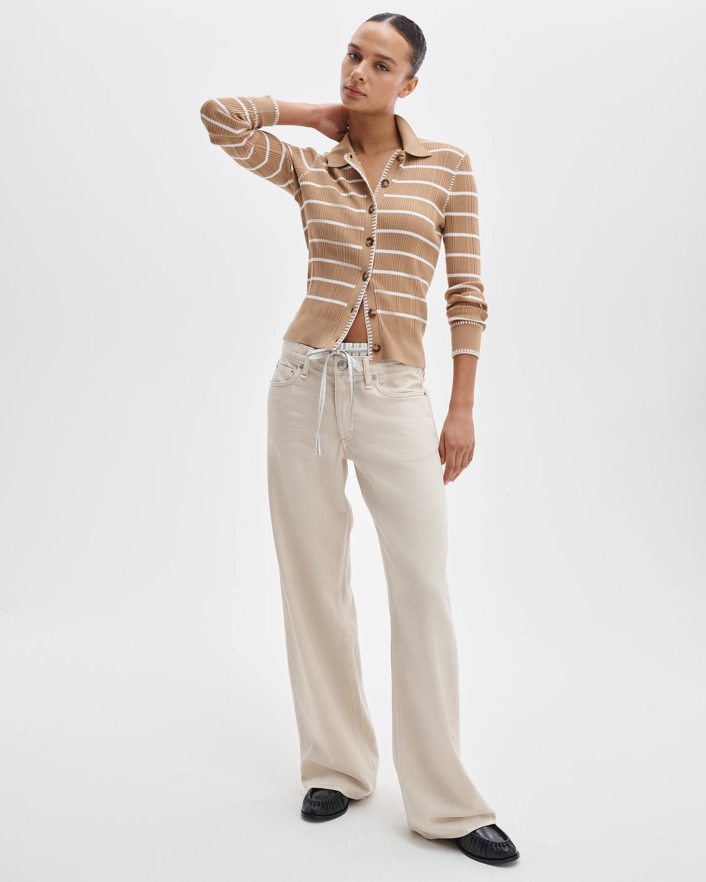 Harper Striped Cardigan - Image 3