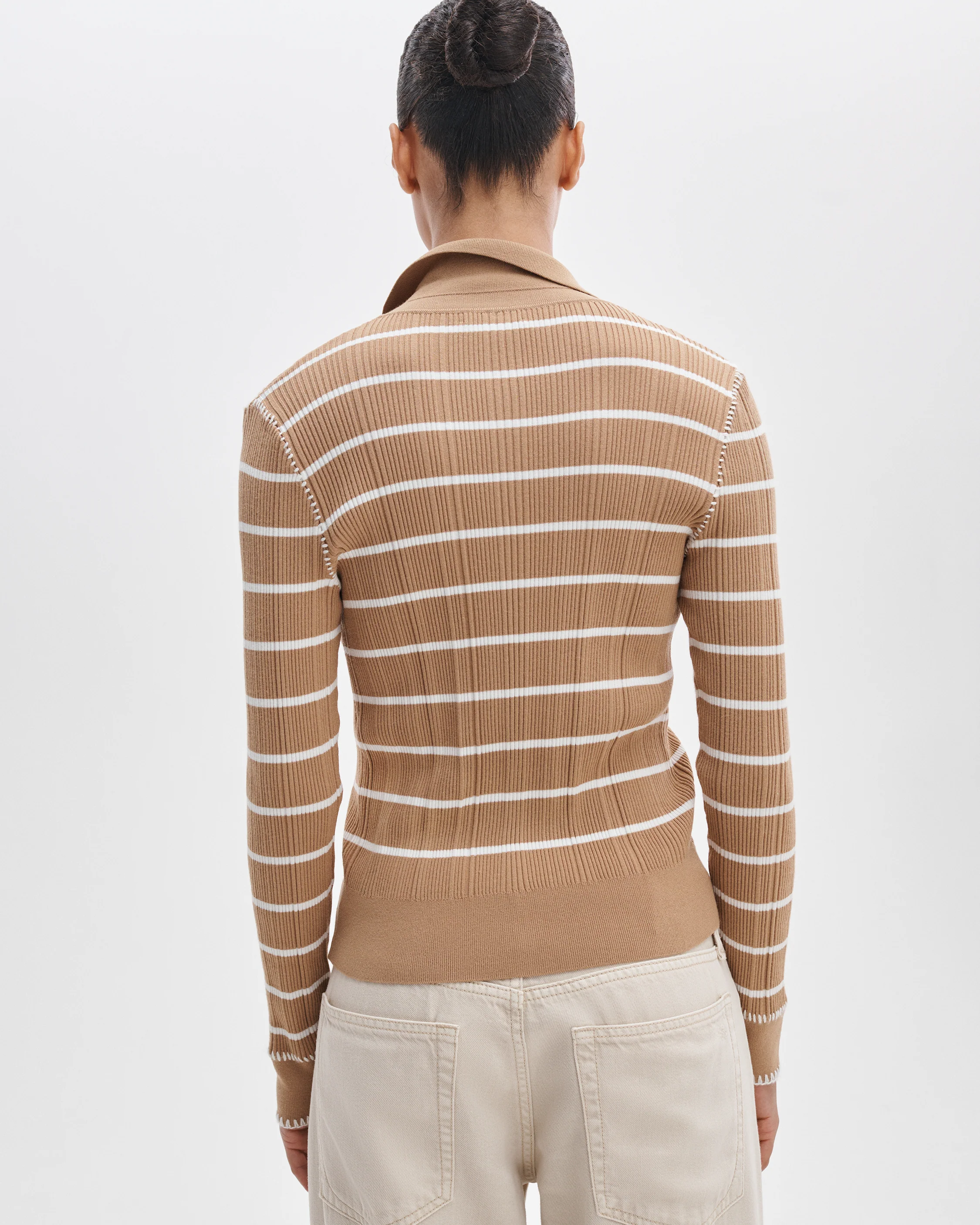 Harper Striped Cardigan - Image 4