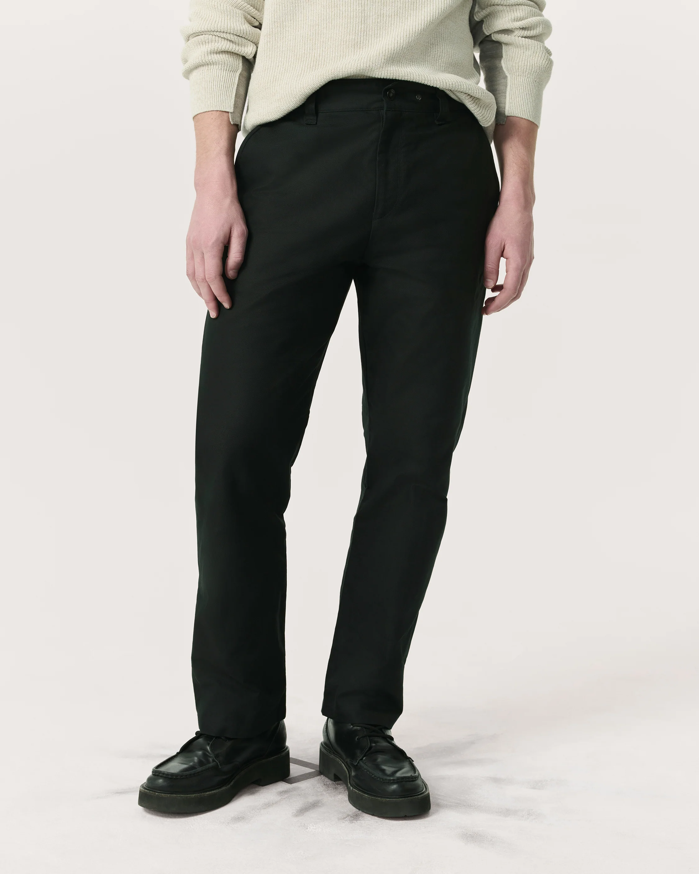 Haydon Straight Fit Cotton Chino Pants - Image 3