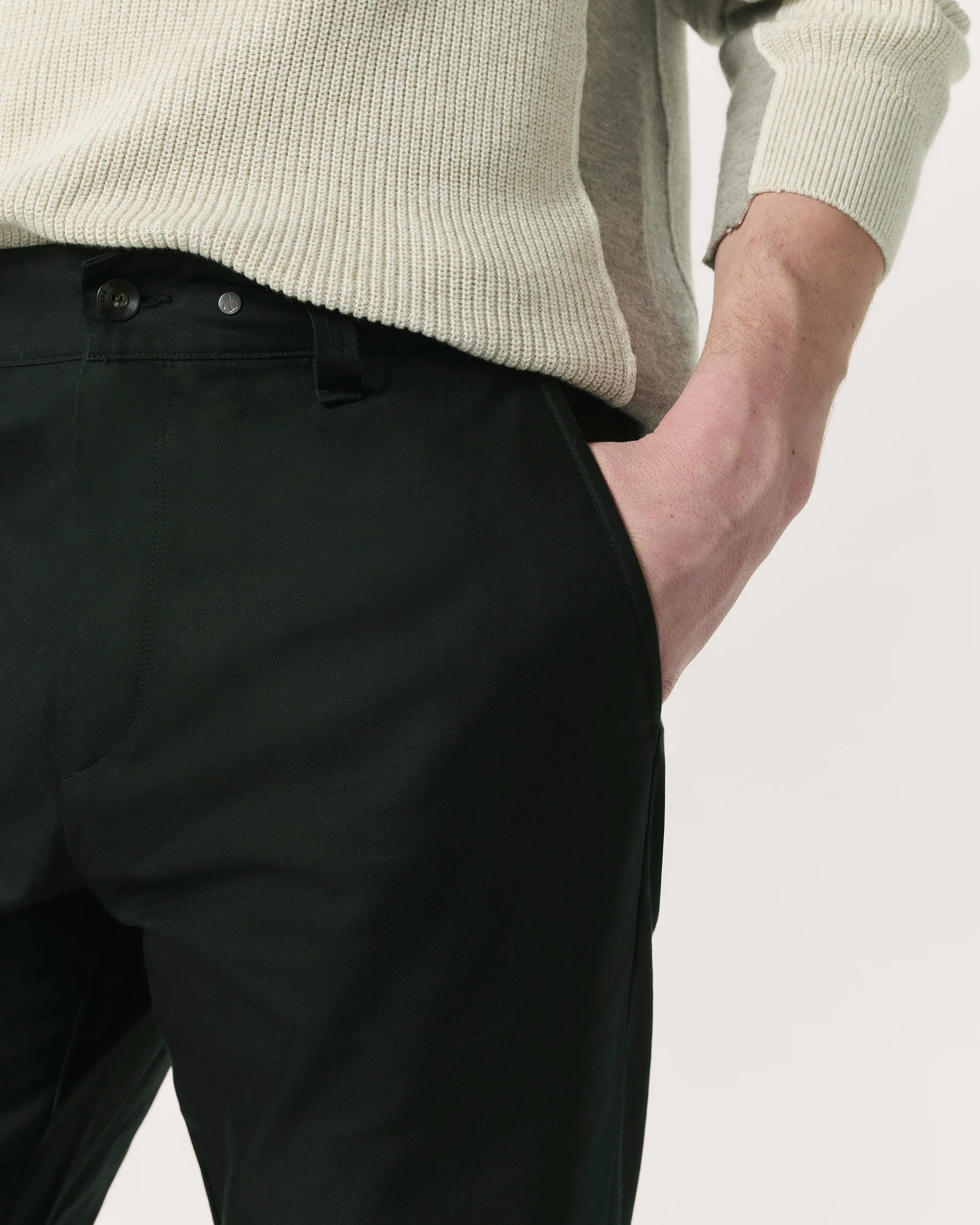 Haydon Straight Fit Cotton Chino Pants - Image 4