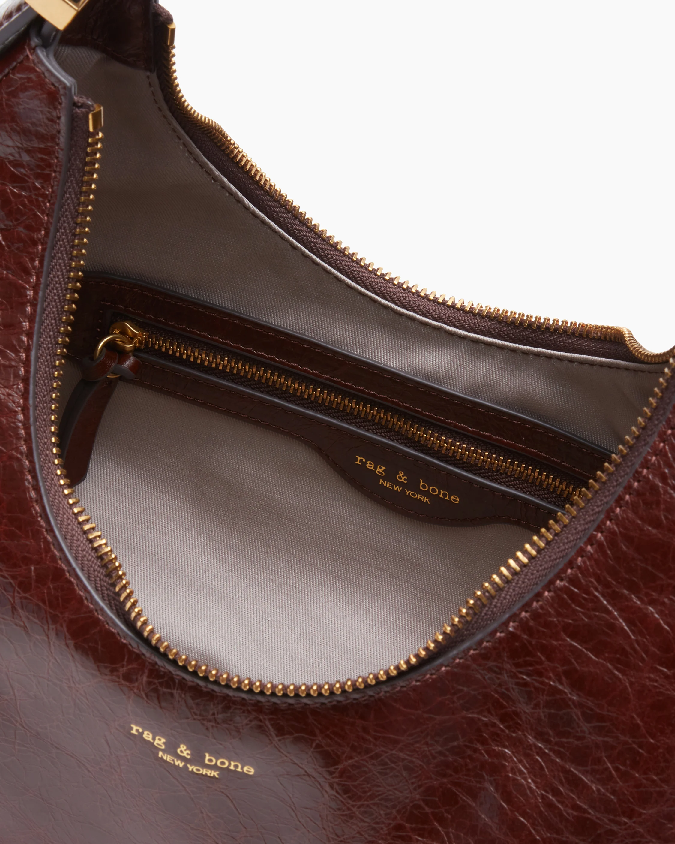 Hudson Leather Hobo - Image 6