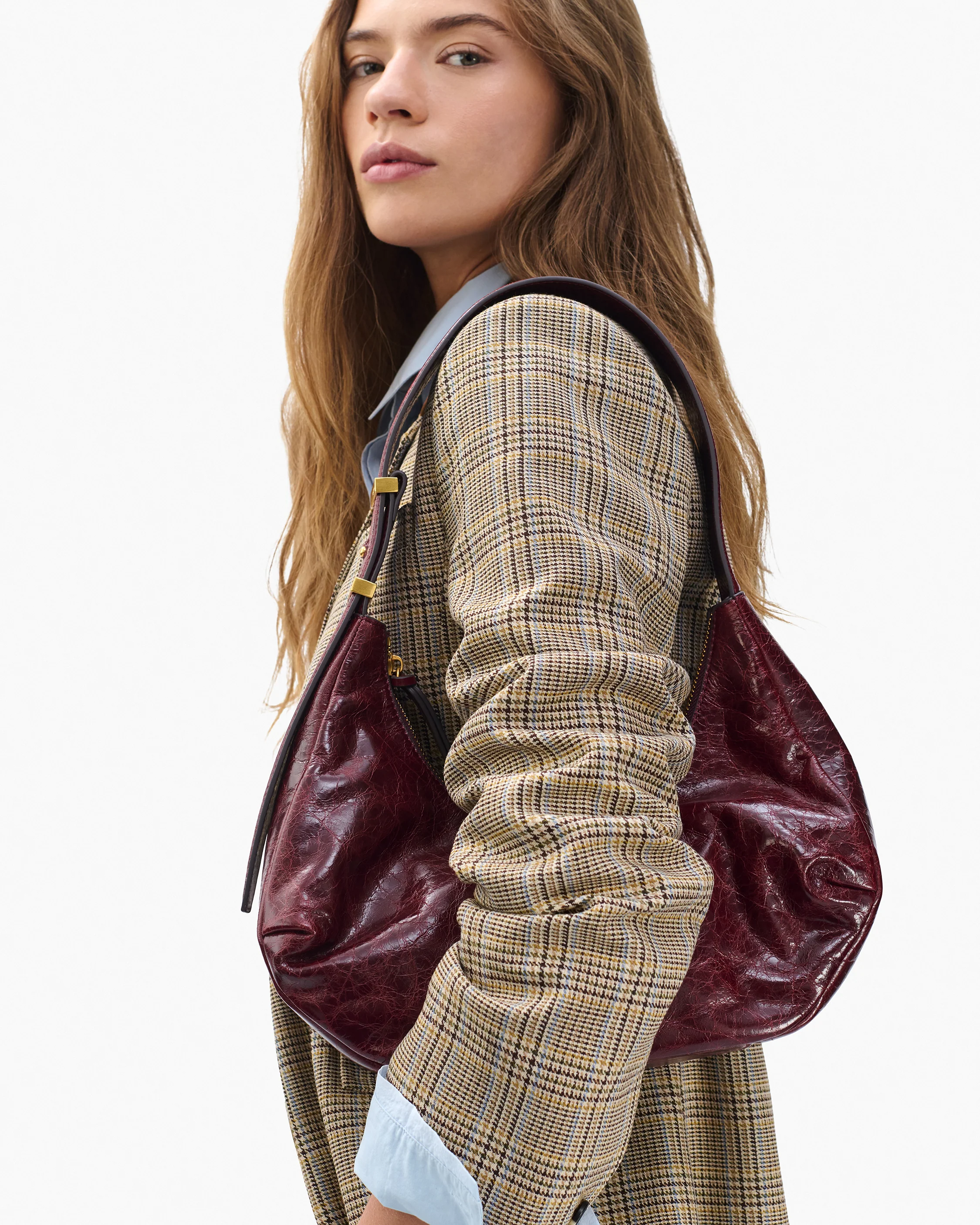 Hudson Leather Hobo - Image 2