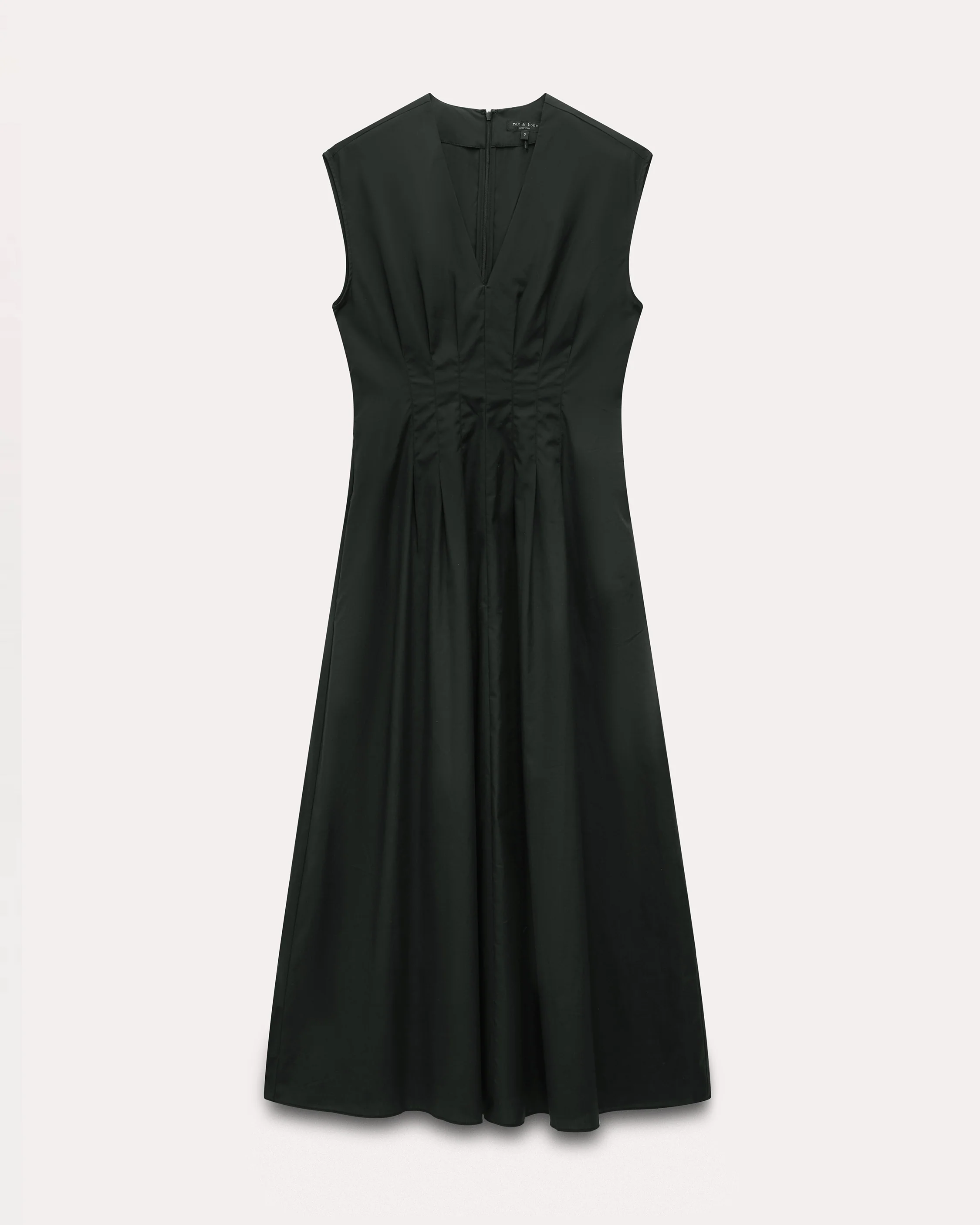 Ines Cotton Poplin Sleeveless Maxi Dress - Image 2