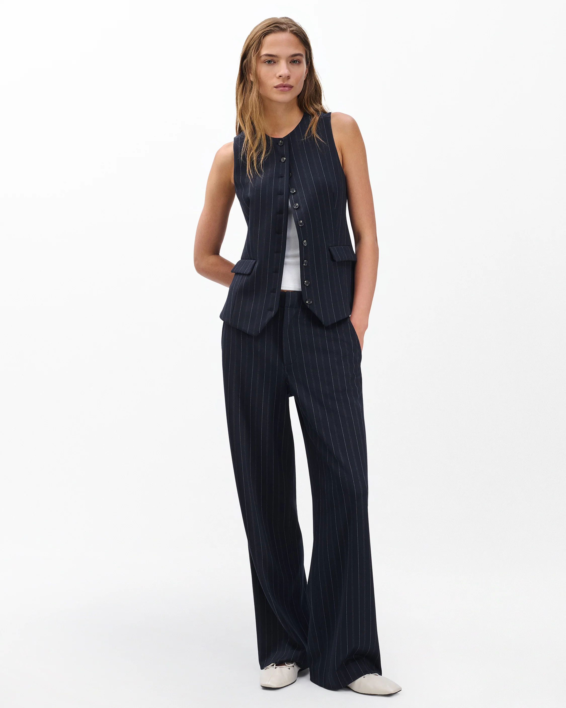 Irina Long Vest - Image 3