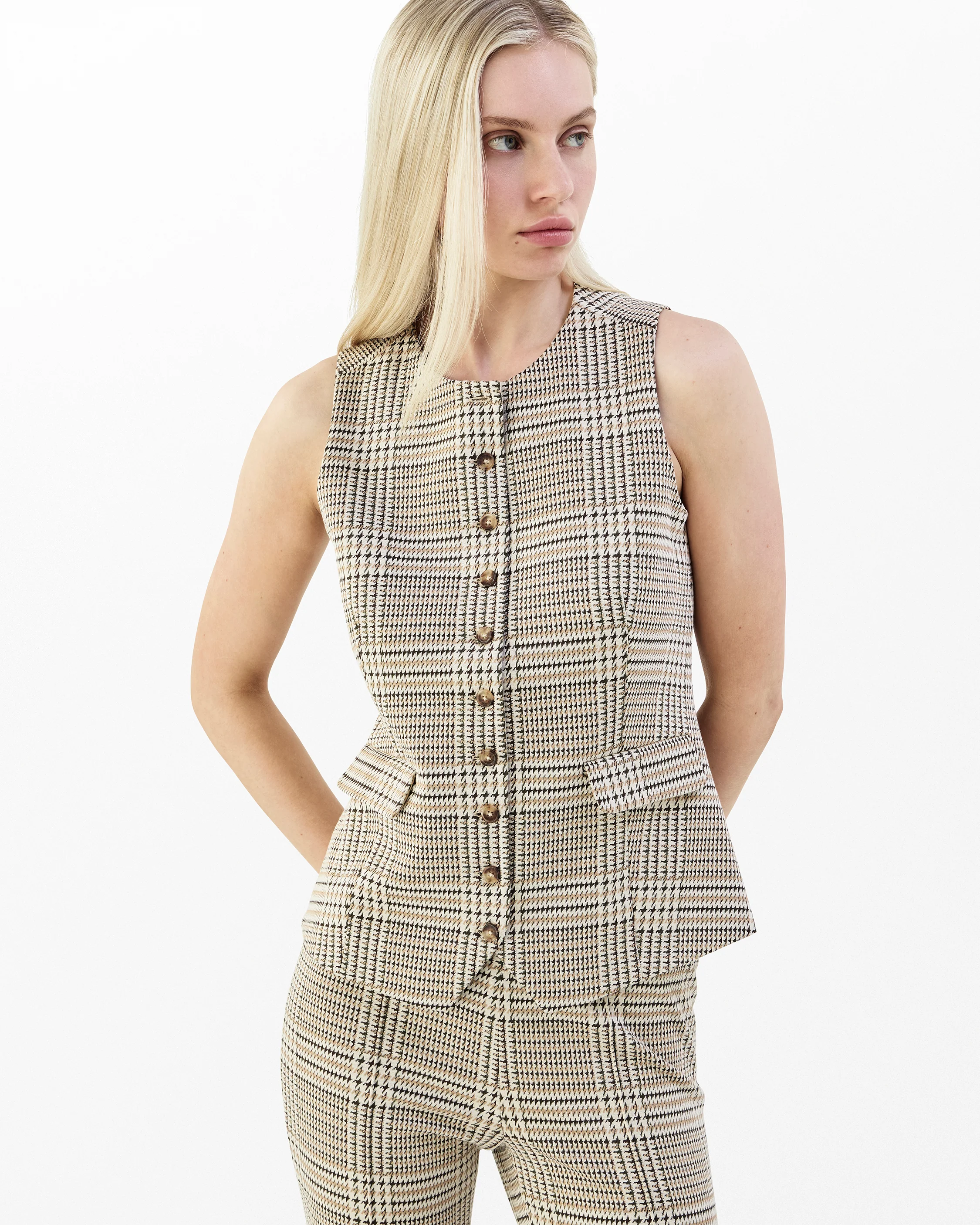Irina Long Vest