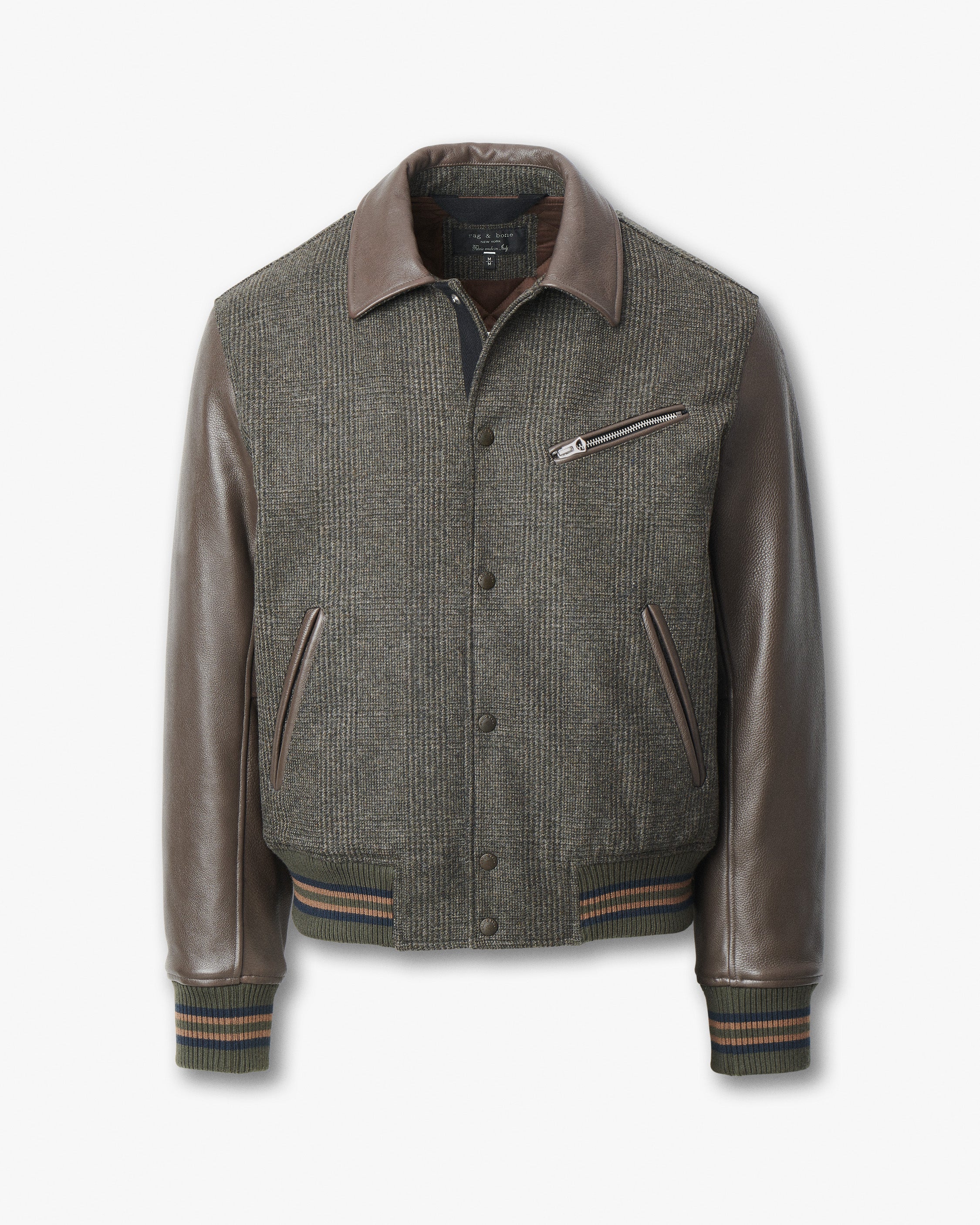 Jeremy British Wool Varsity Jacket - Image 2