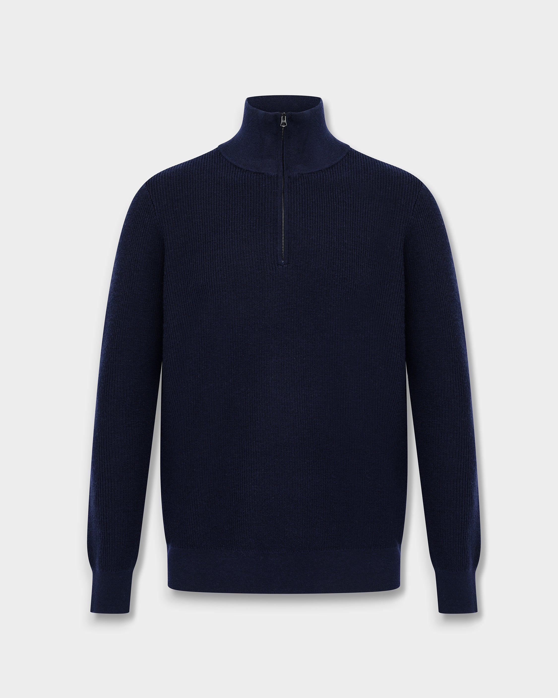Joel Merino Wool Half-Zip Sweater - Image 2