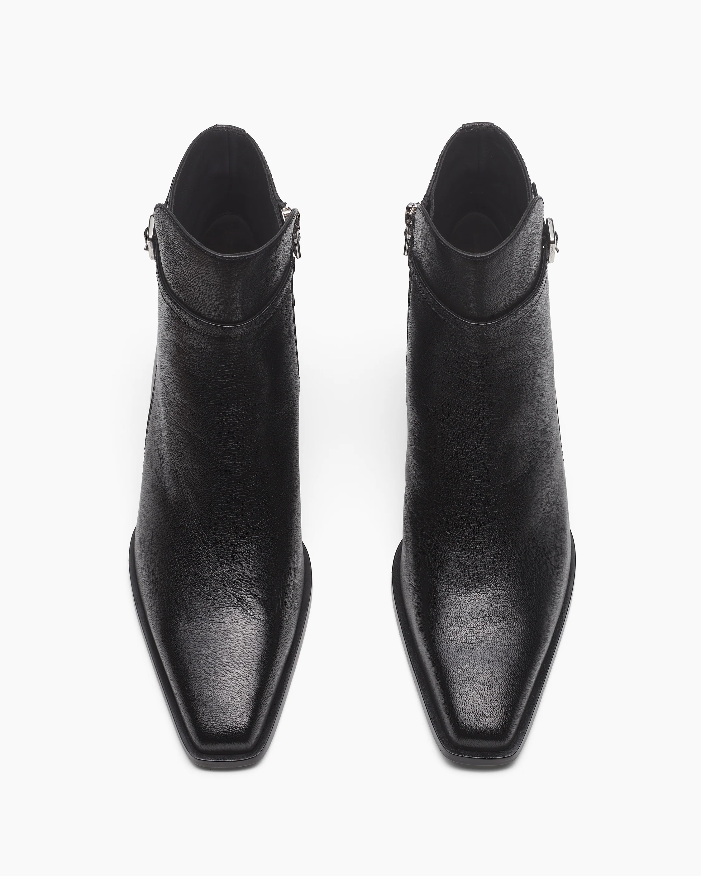 Joni Leather Buckle Boots - Image 5