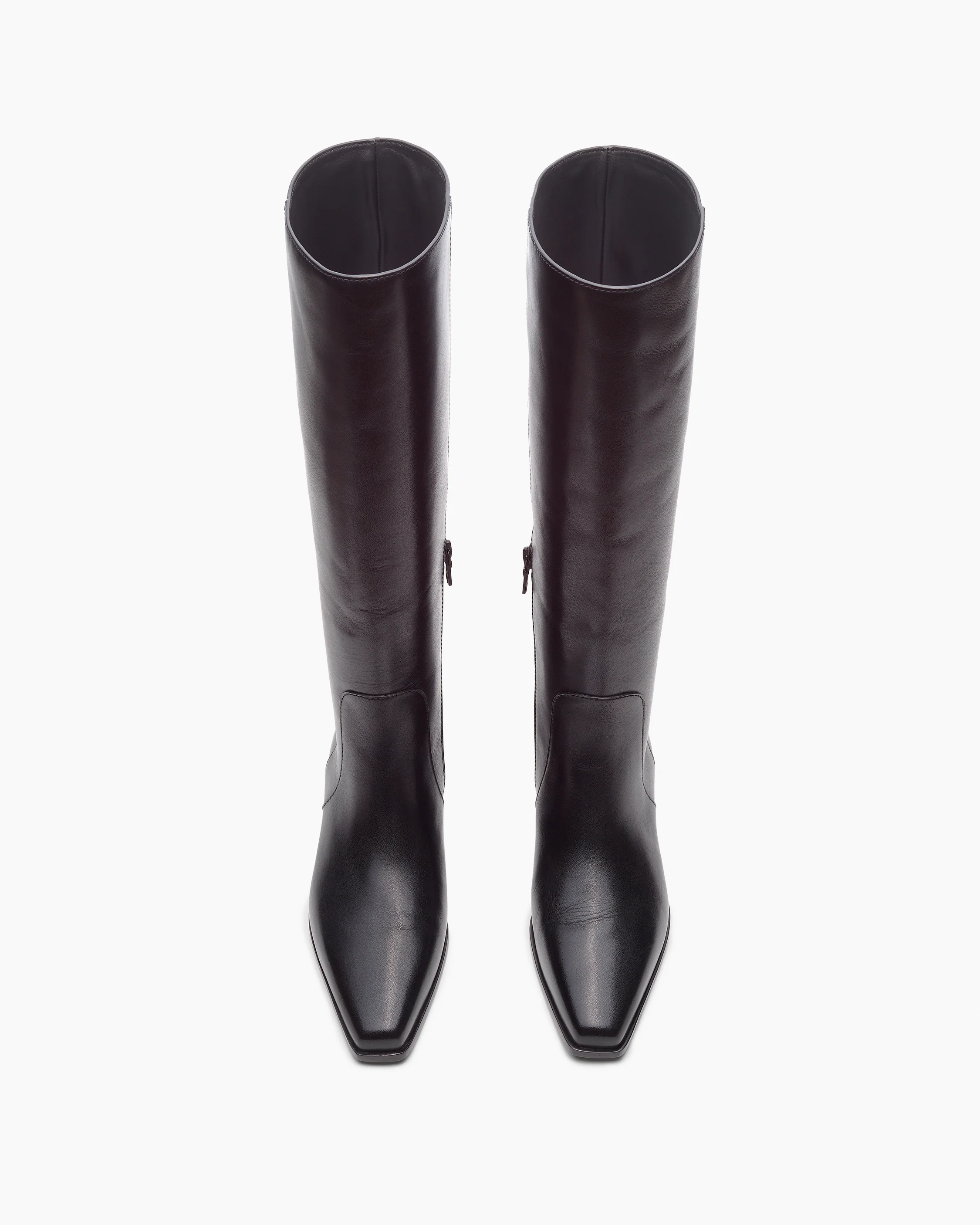 Joni Leather Knee-High Boots - Image 5