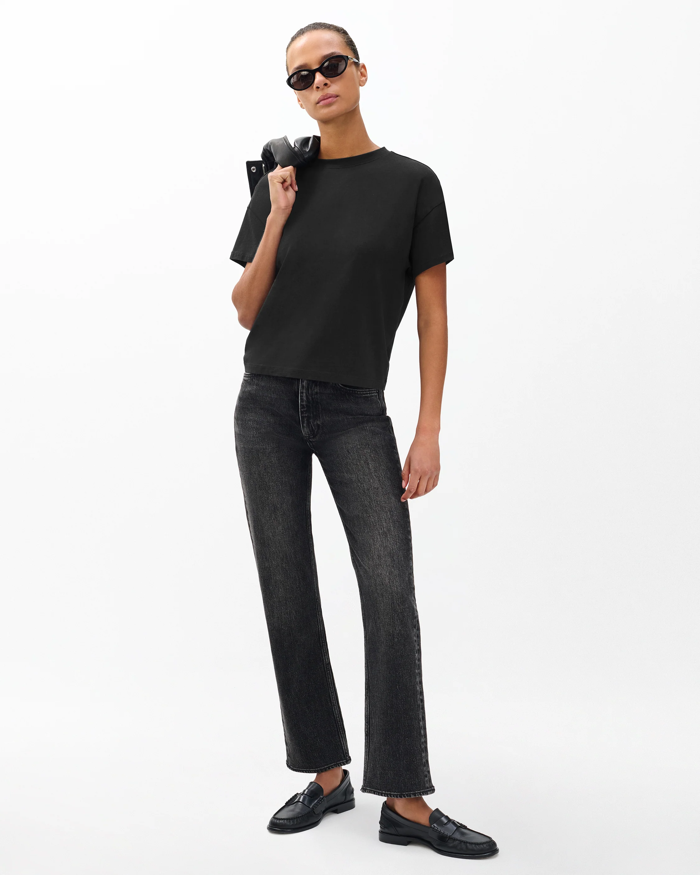 Kelly Boxy Cotton Tee - Image 4
