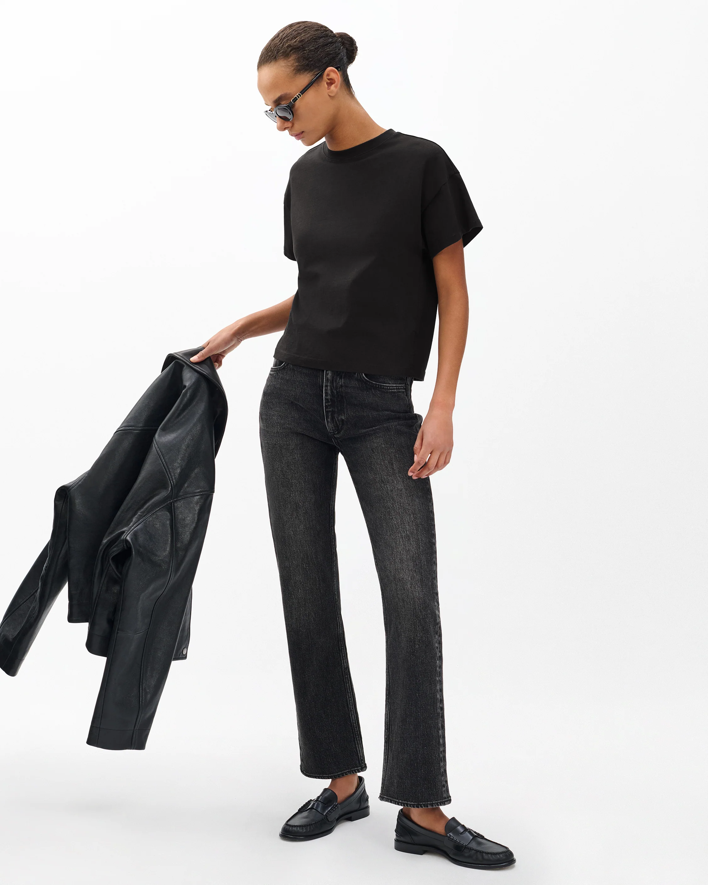 Kelly Boxy Cotton Tee - Image 5