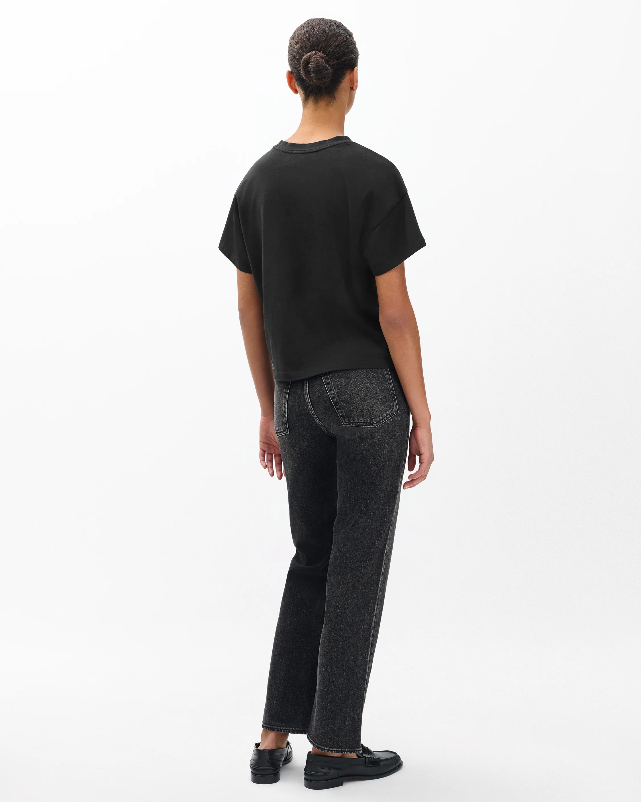 Kelly Boxy Cotton Tee - Image 6