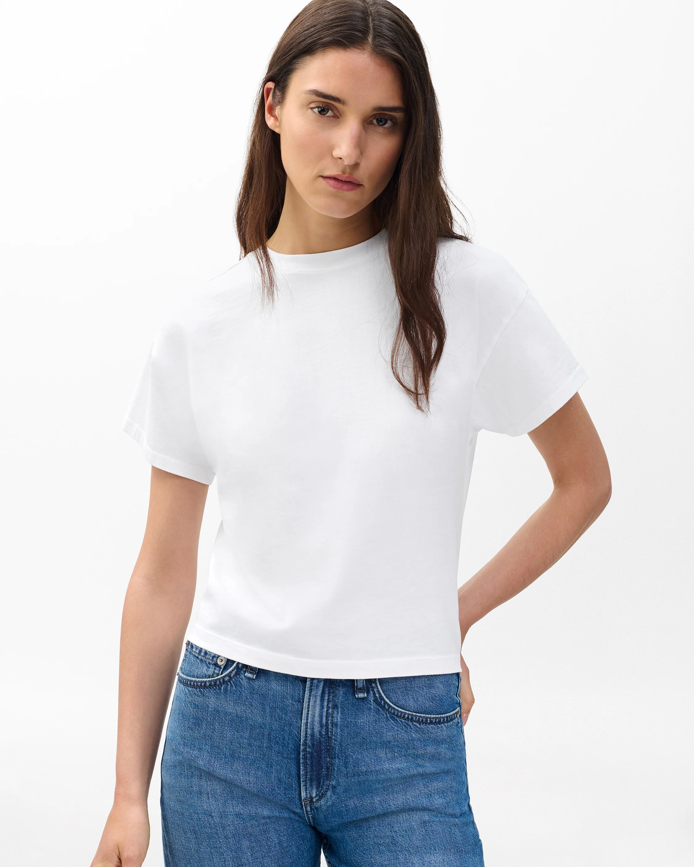 Kelly Boxy Cotton Tee