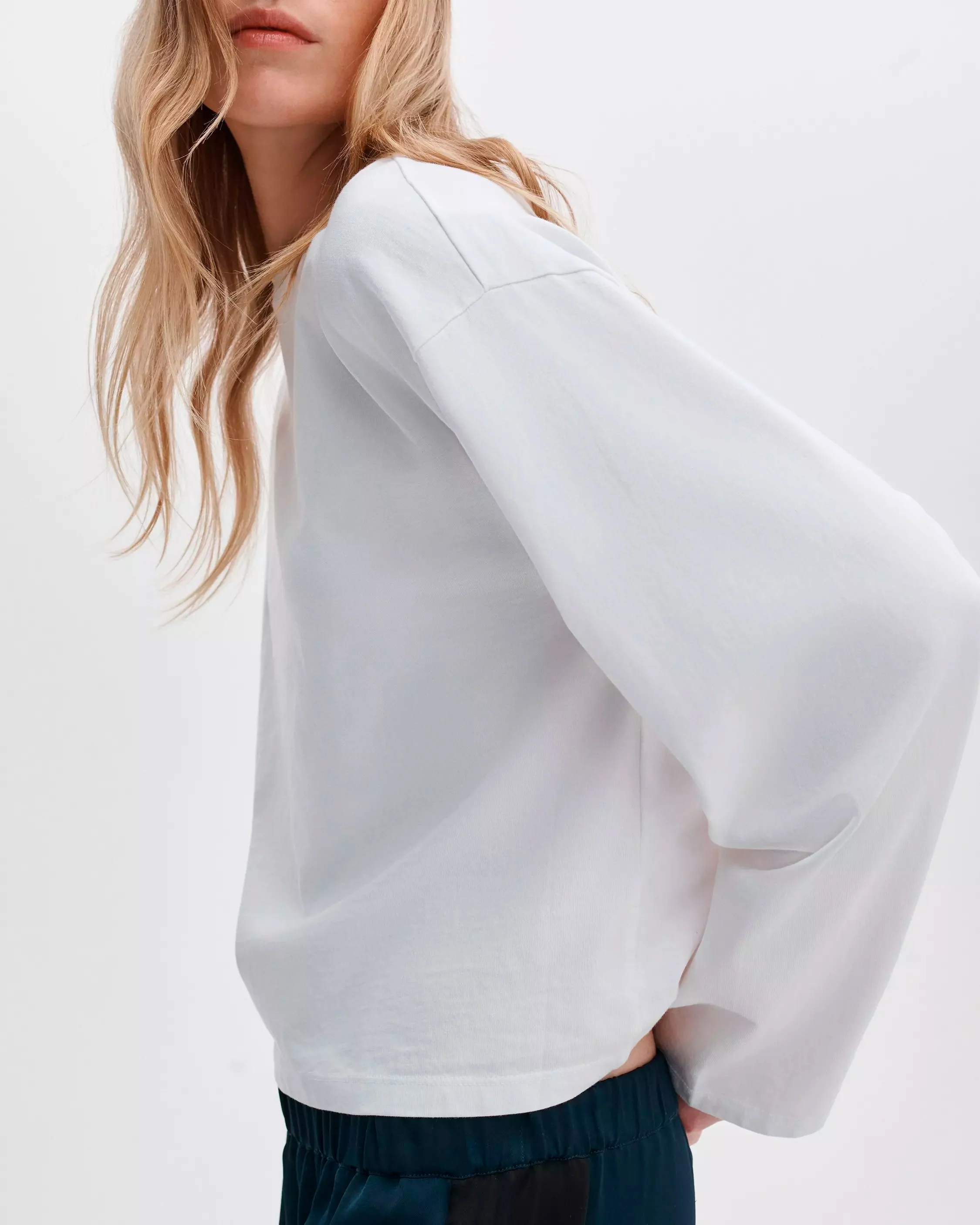 Kelly Boxy Long-Sleeve Tee - Image 5
