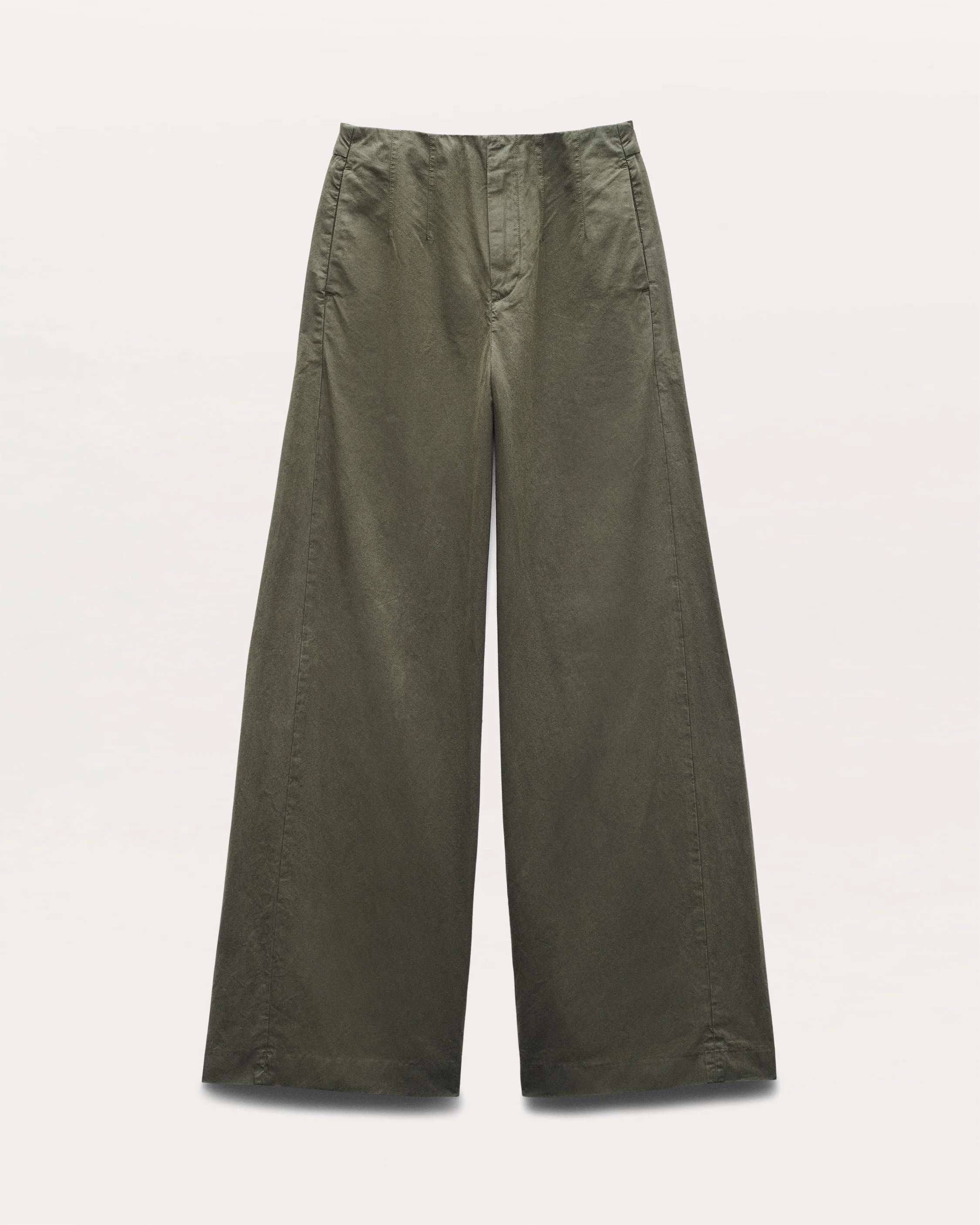 Kiana Cotton Flare Pants - Image 2